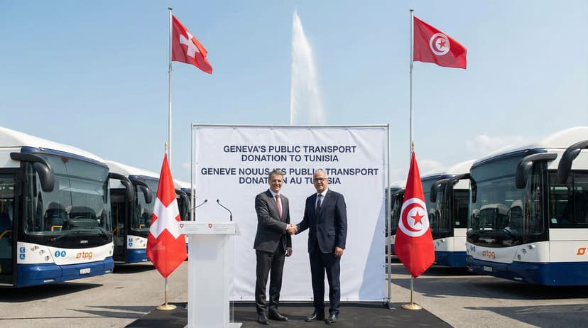 Geneva's Major Public Transport Donation to Tunisia