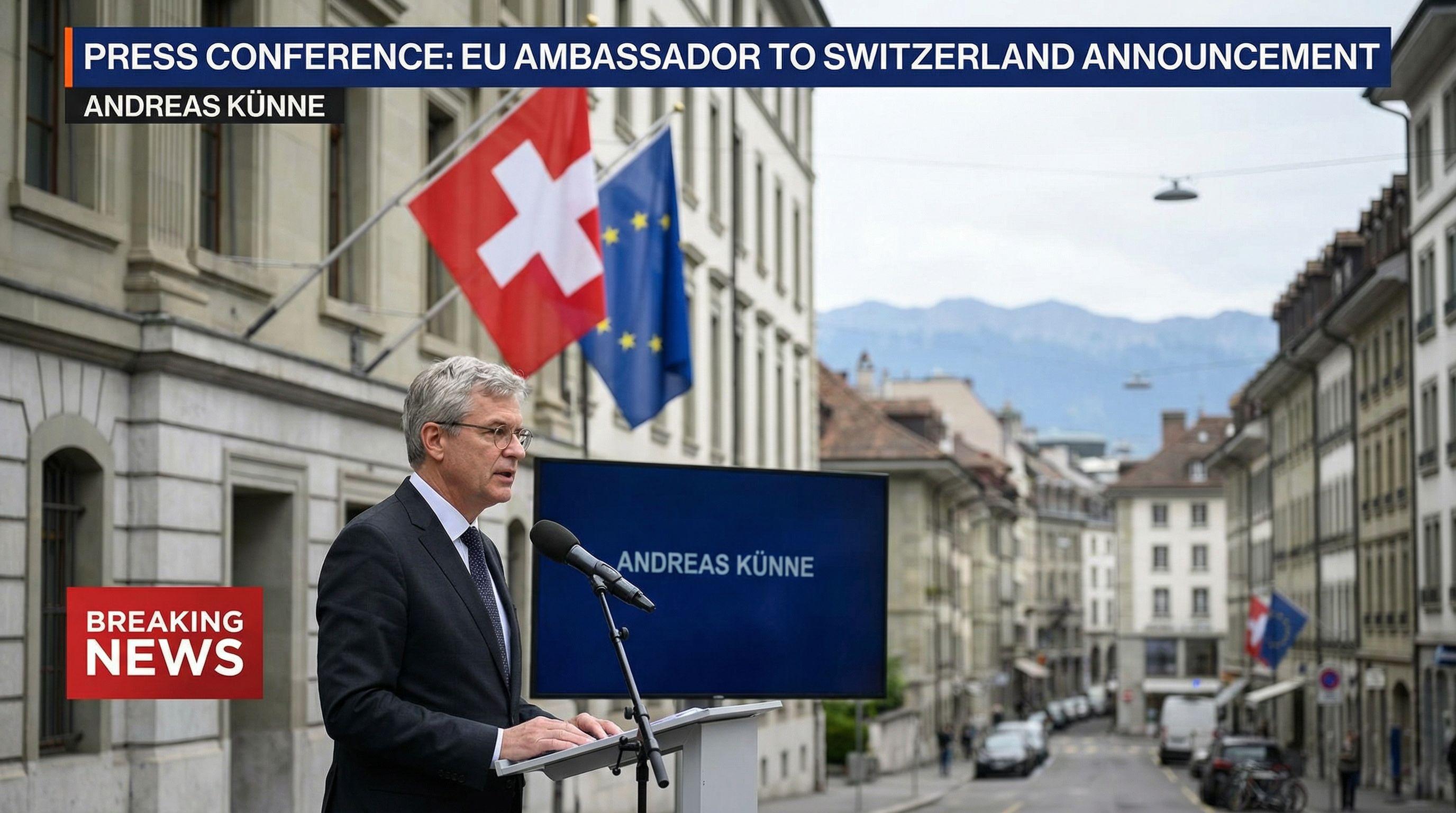 German Diplomat Künne Appointed as New EU Ambassador to Switzerland