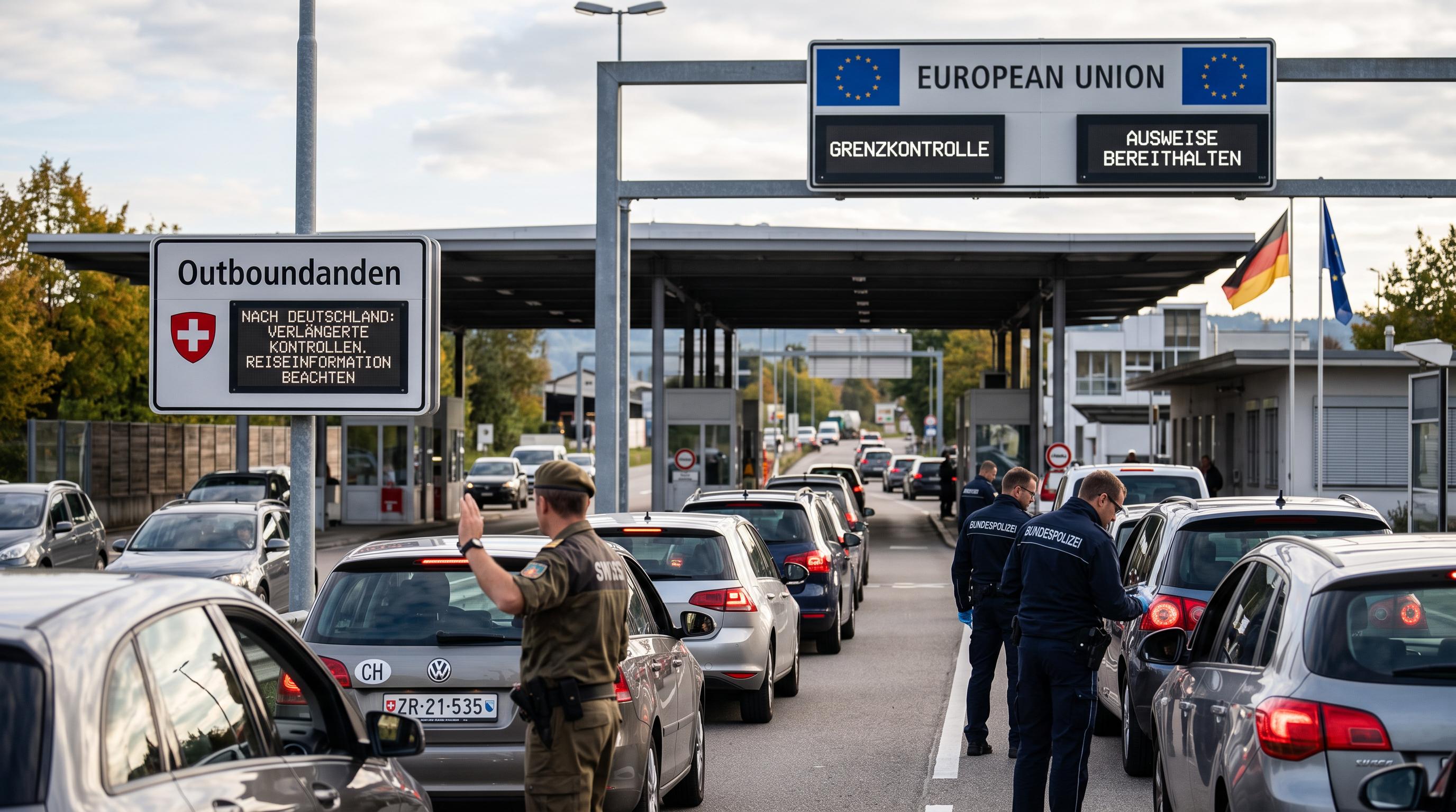 Germany extends border checks: what it means for travel from Switzerland