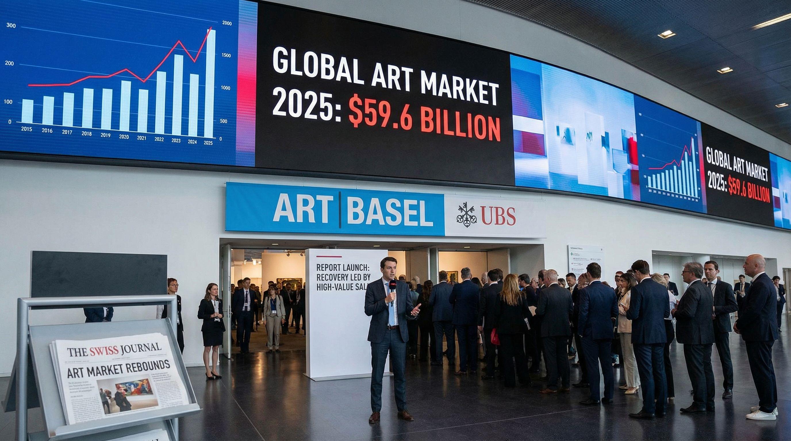 Global Art Market Rebounds in 2025, Reports Art Basel and UBS