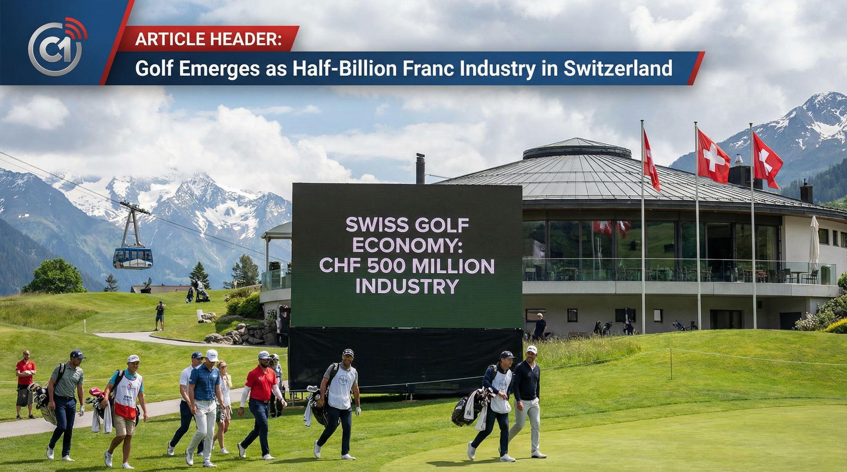 Golf Emerges as Half-Billion Franc Industry in Switzerland