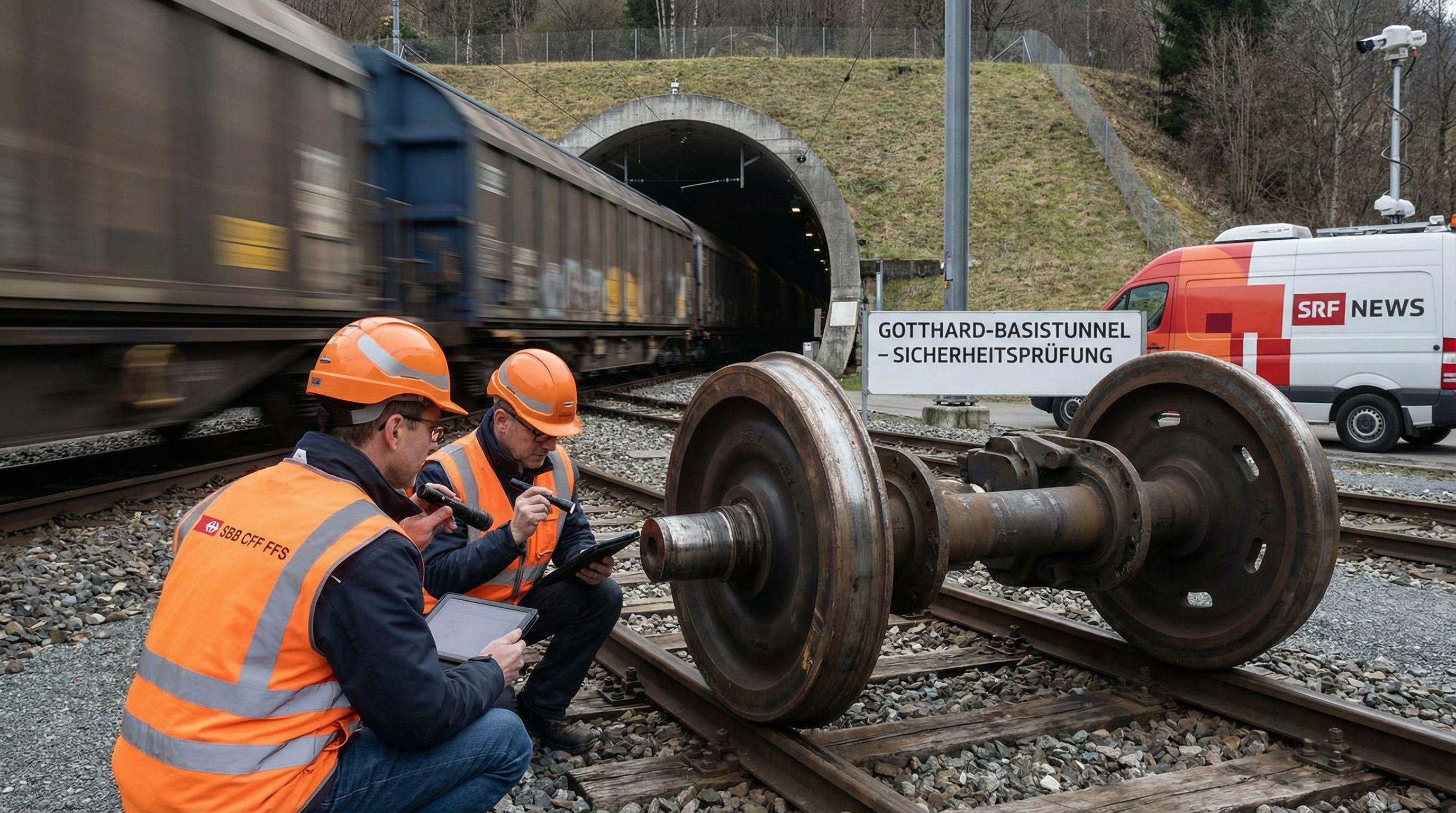 Gotthard Tunnel Safety Report Reveals Systematic Wheel Defects