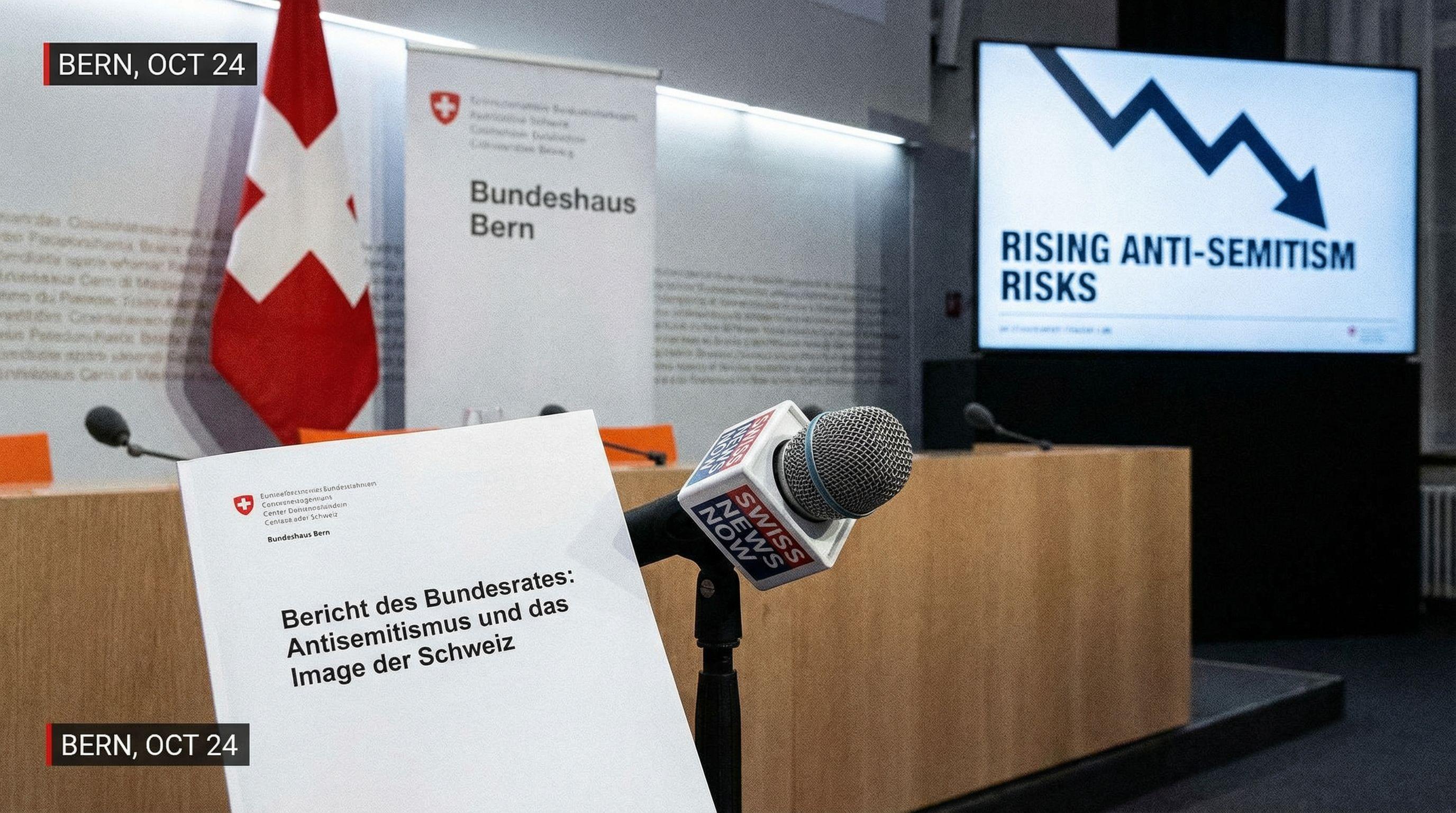 Government Report Warns Rising Anti-Semitism Poses Risk to Switzerland's Image