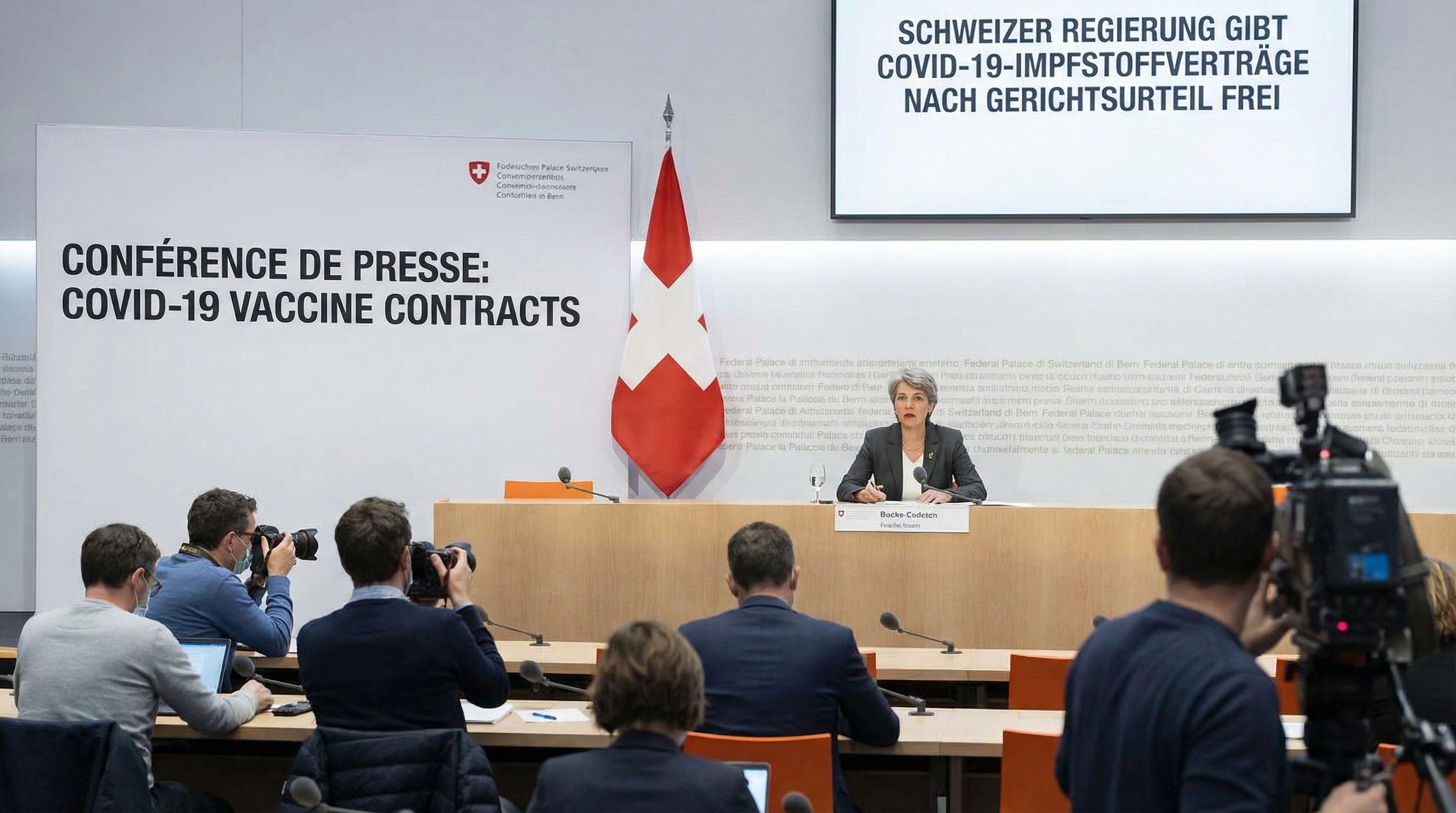 Swiss Government to Release COVID-19 Vaccine Contracts After Court Ruling