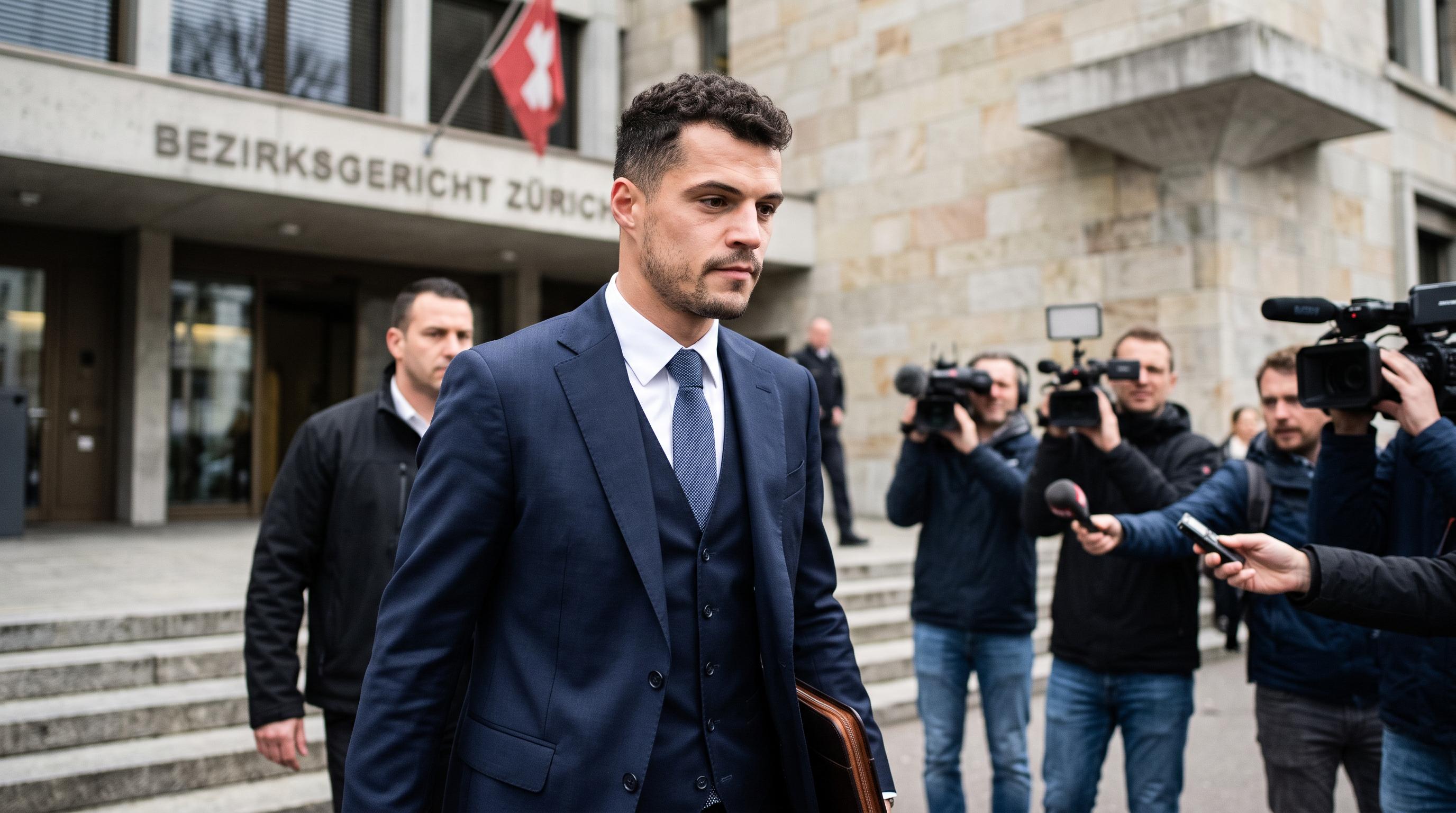 Granit Xhaka receives probation for fake Covid certificate