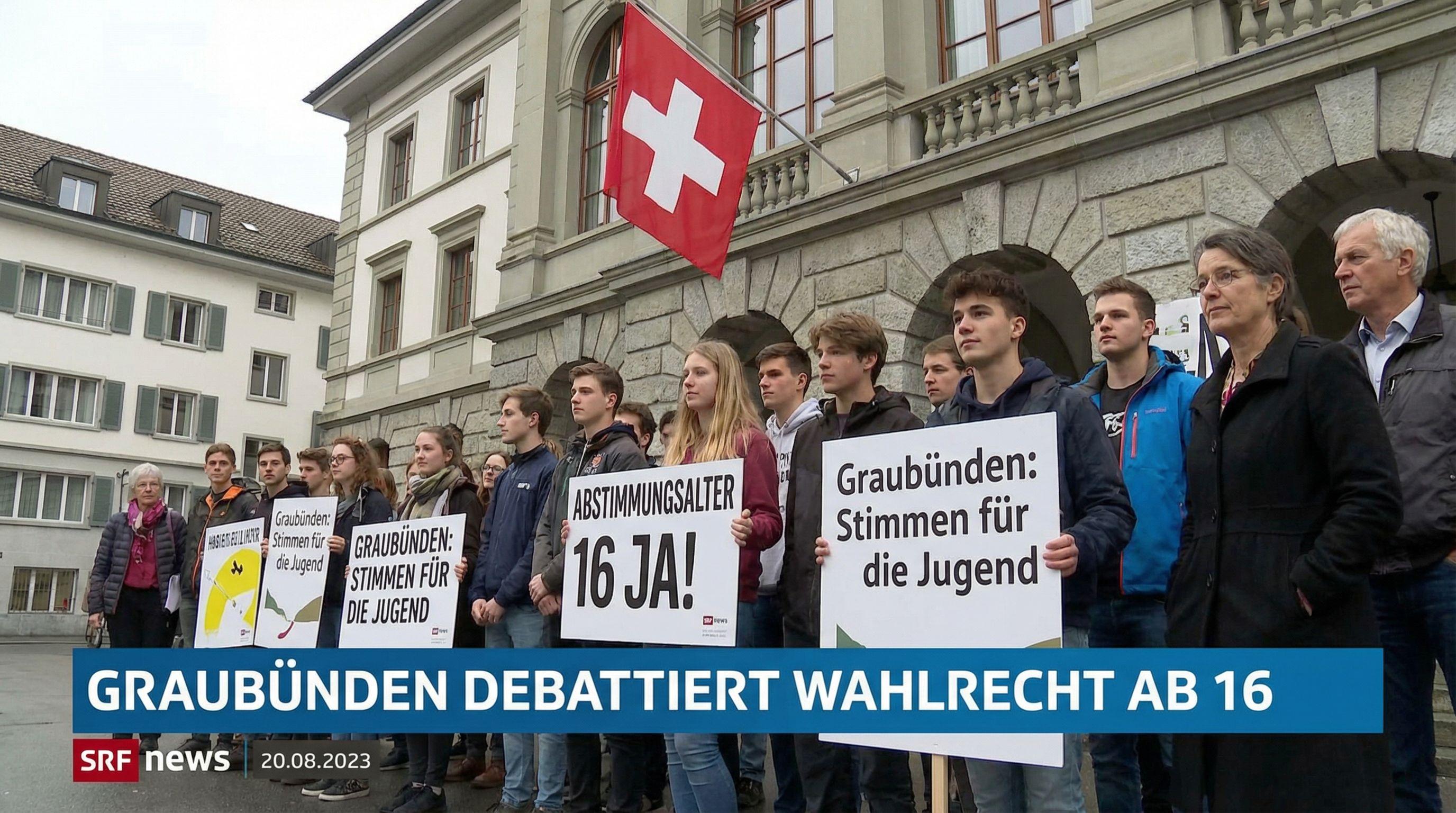 Canton Graubünden Proposes Lowering Voting Age to 16