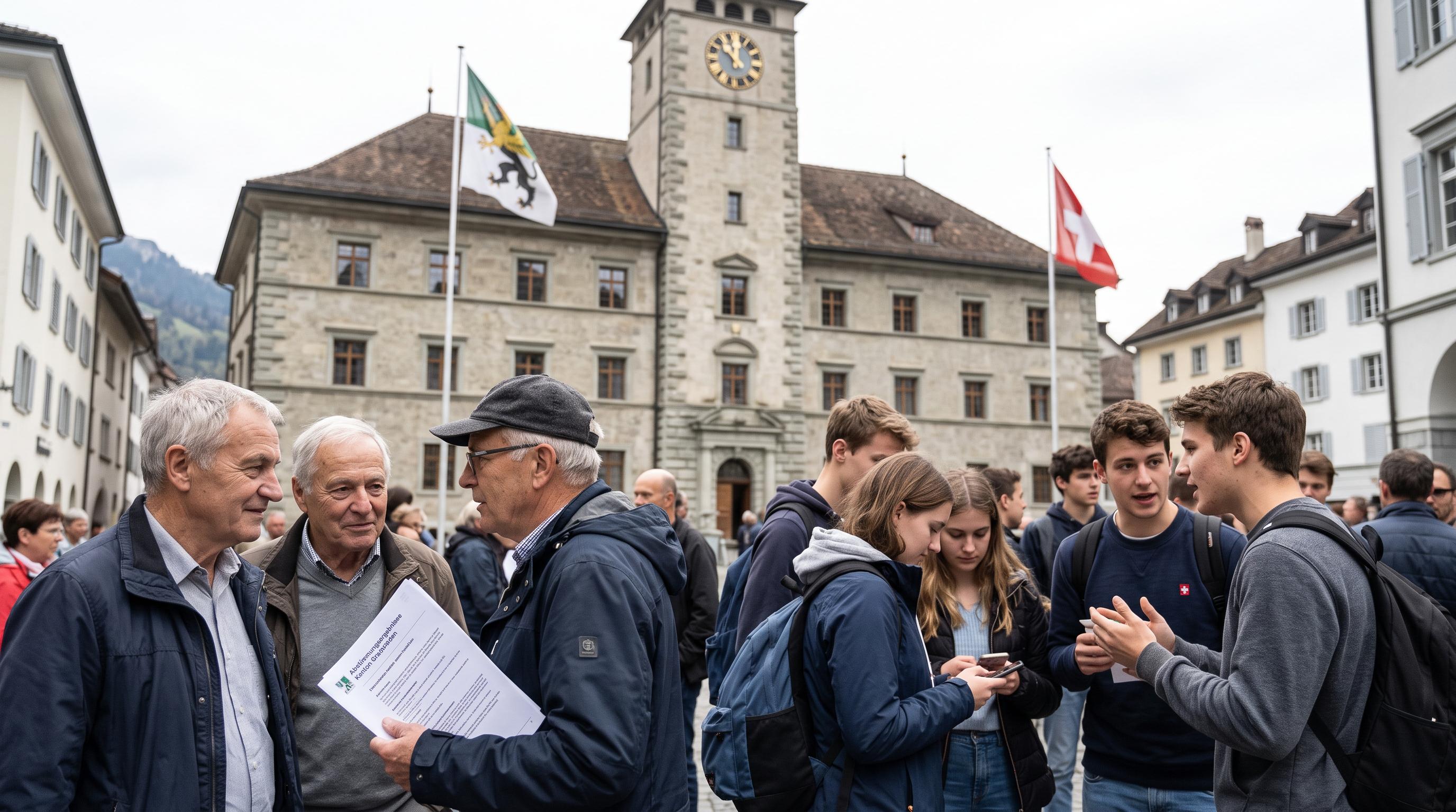 Graubünden rejects lowering the voting age to 16