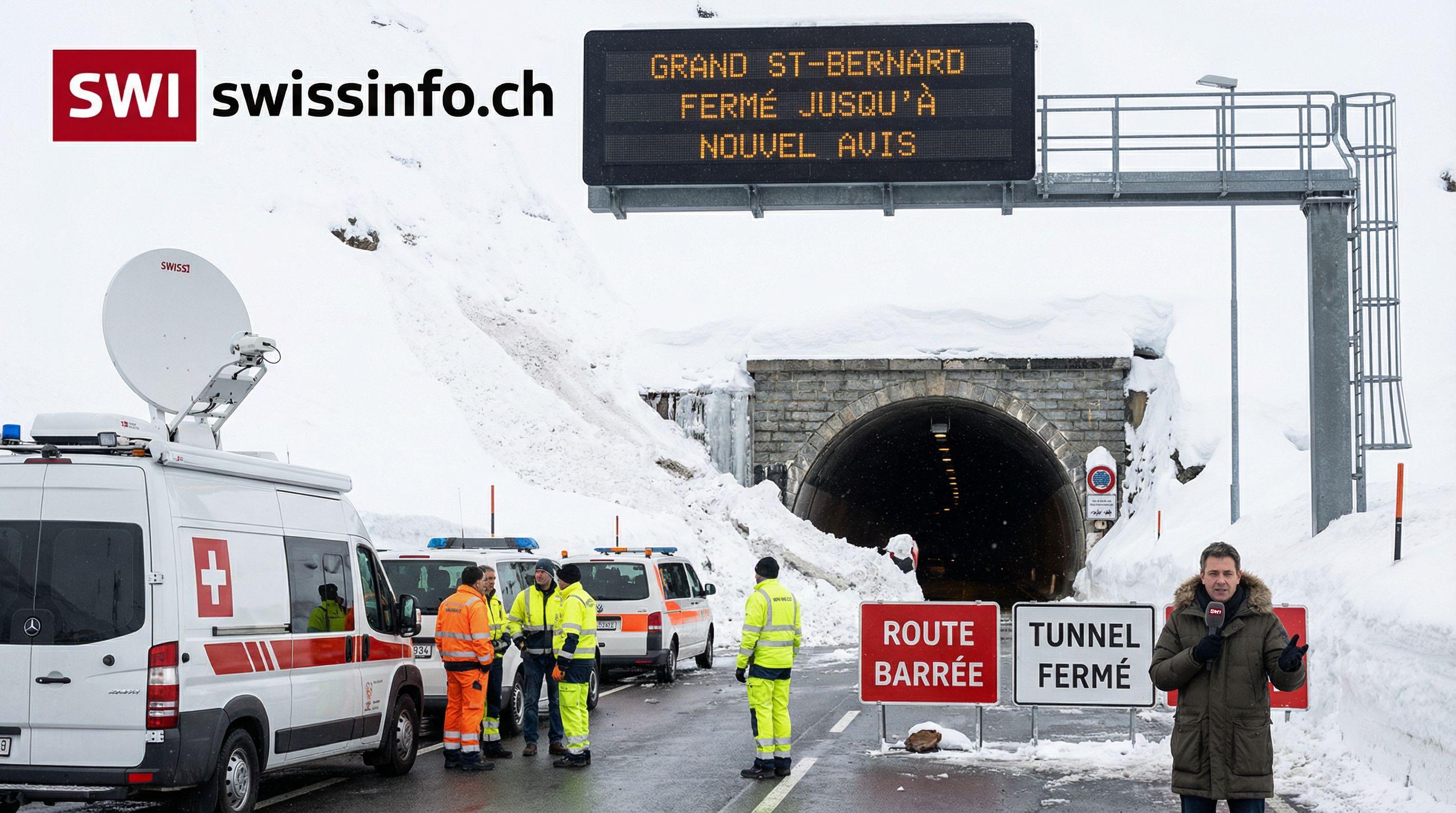 Great St Bernard Tunnel Closure Extended After Avalanche Damage