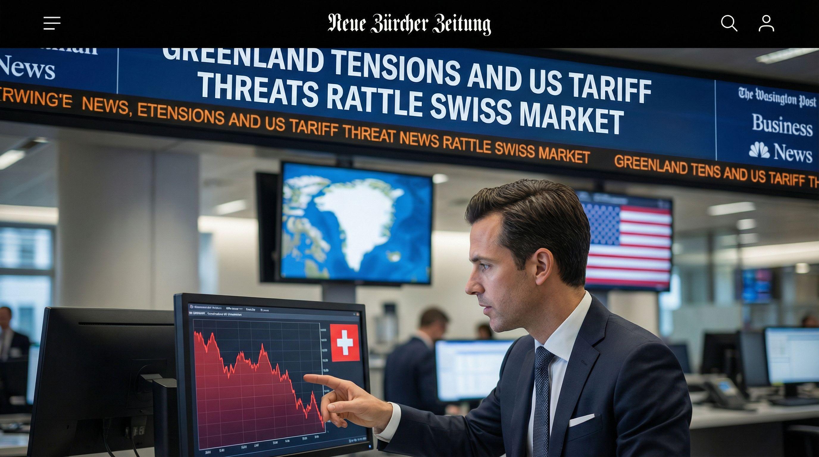Greenland Tensions and US Tariff Threats Rattle Swiss Market