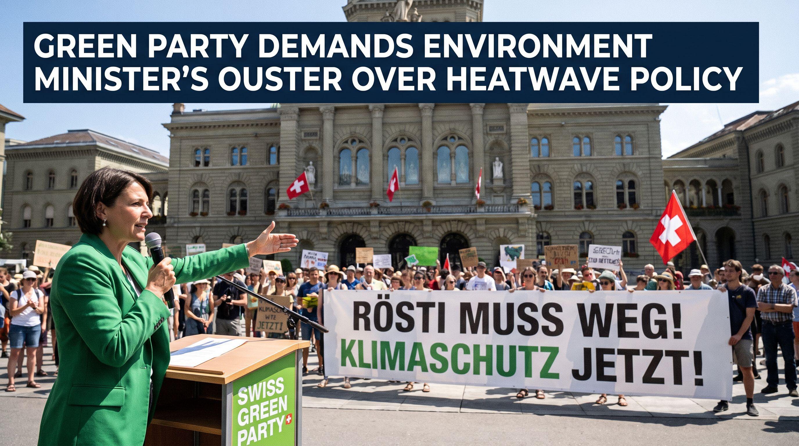 Green Party Demands Environment Minister's Ouster Over Heatwave Policy