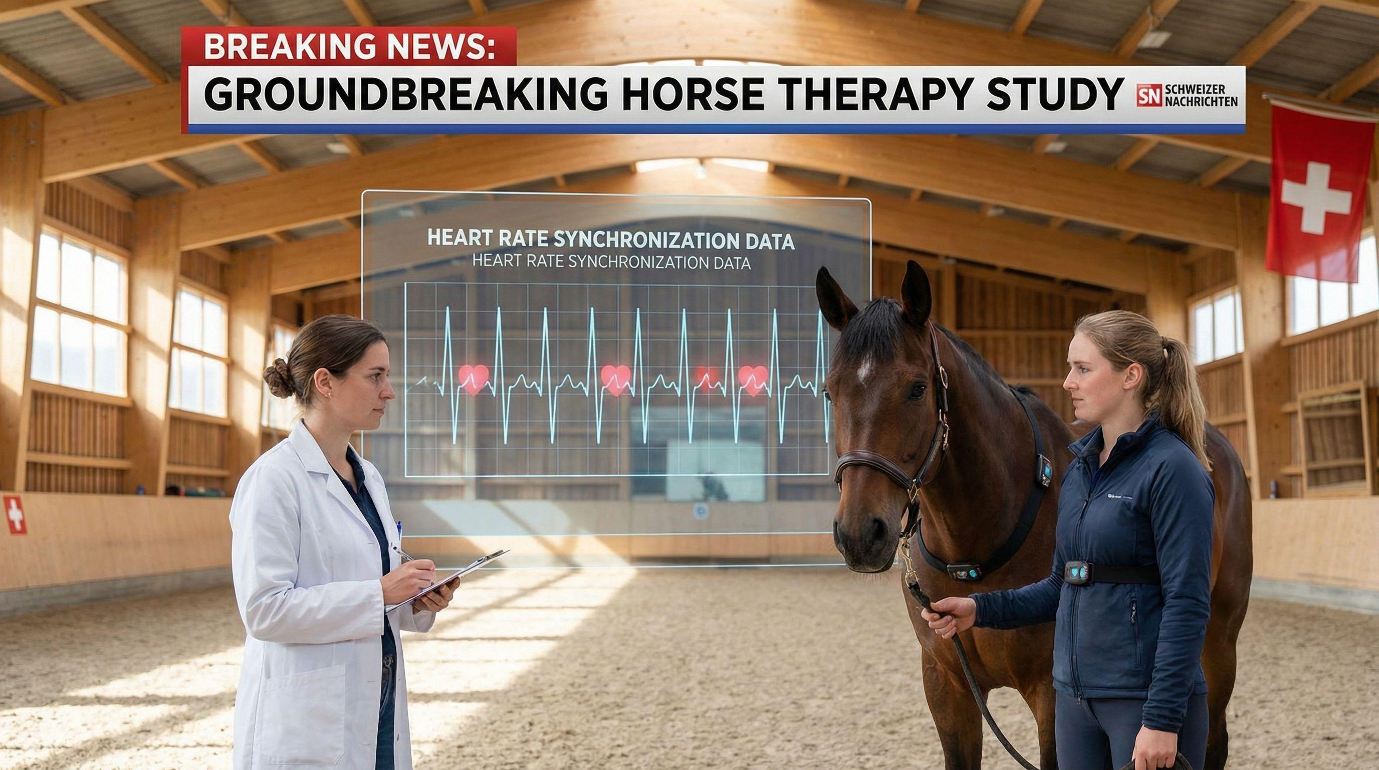 Groundbreaking Horse Therapy Study: Human-Animal Heart Synchronization Discovered