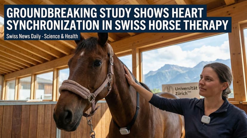 Groundbreaking Study Shows Heart Synchronization in Swiss Horse Therapy
