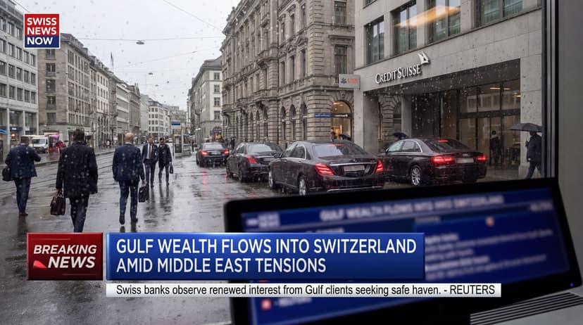 Gulf Wealth Flows into Switzerland Amid Middle East Tensions