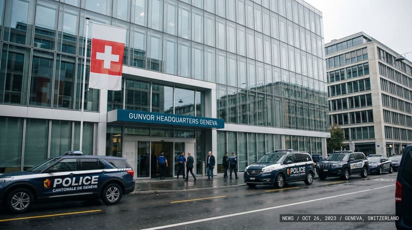 Geneva Headquarters of Commodities Giant Gunvor Searched in Bribery Investigation