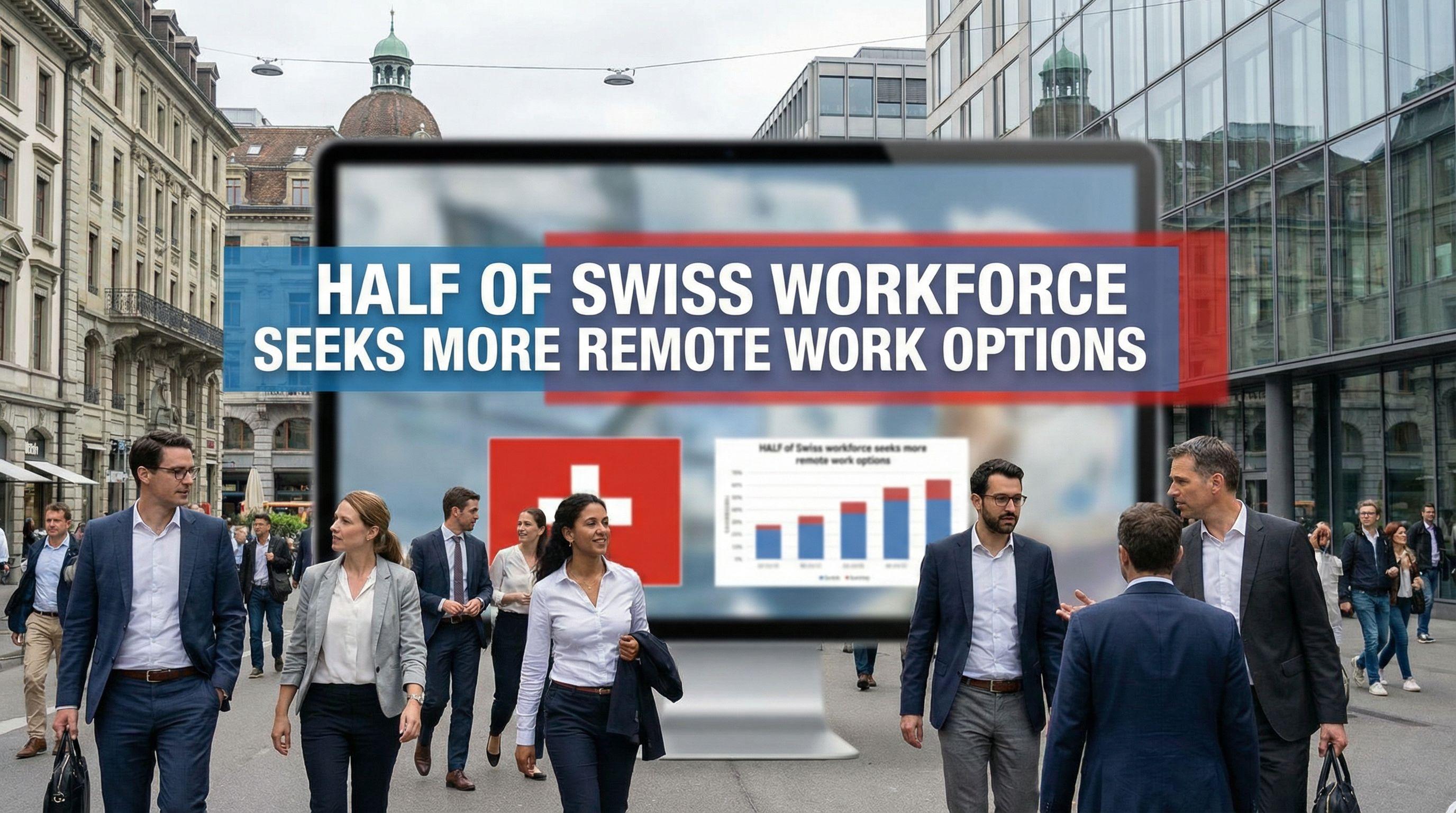 Half of Swiss Workforce Seeks More Remote Work Options