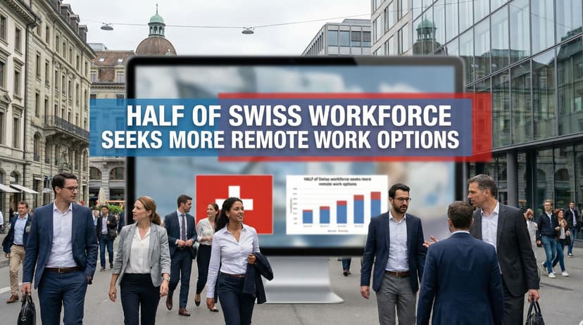 Half of Swiss Workforce Seeks More Remote Work Options