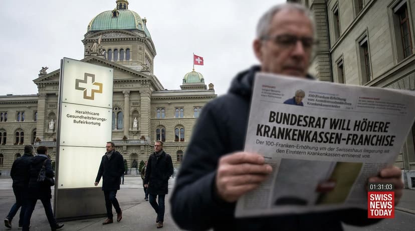 Federal Council Proposes 100-Franc Hike in Minimum Health Insurance Deductible