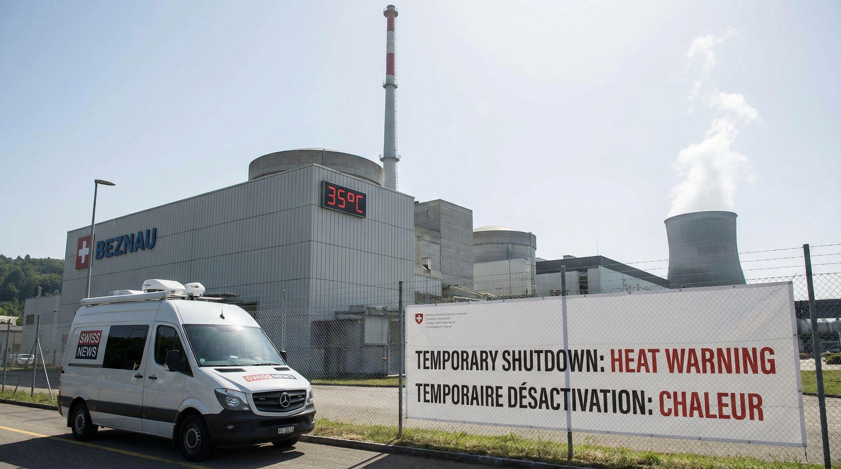 Heat Forces Shutdown of Swiss Nuclear Power Plant