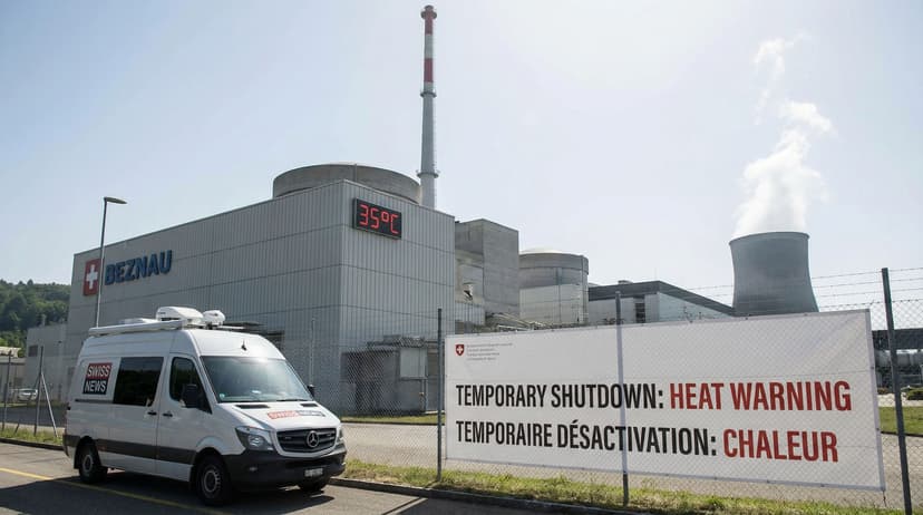 Heat Forces Shutdown of Swiss Nuclear Power Plant