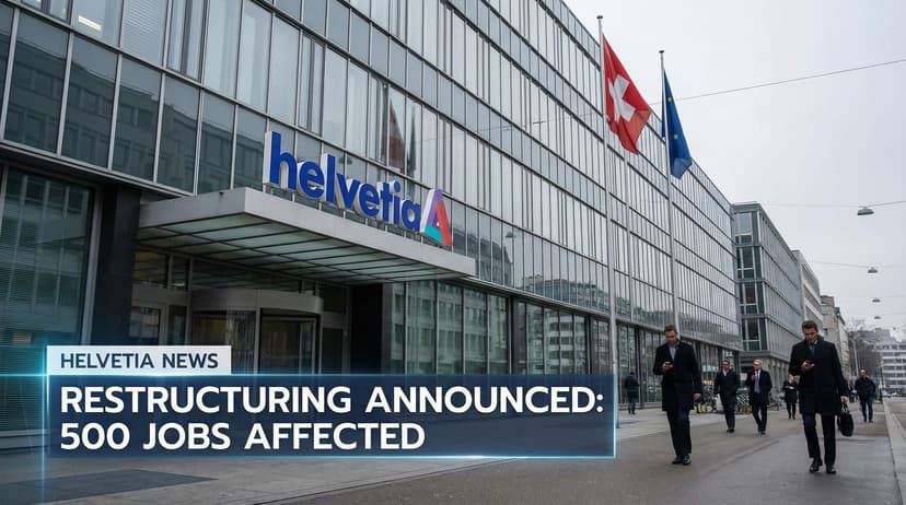 Helvetia Insurance Announces Major Restructuring: 500 Jobs Affected