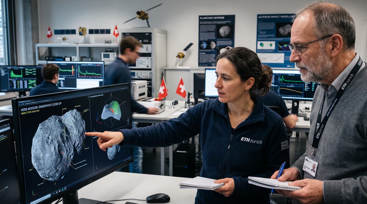 Swiss researchers join investigation of asteroid-deflection test