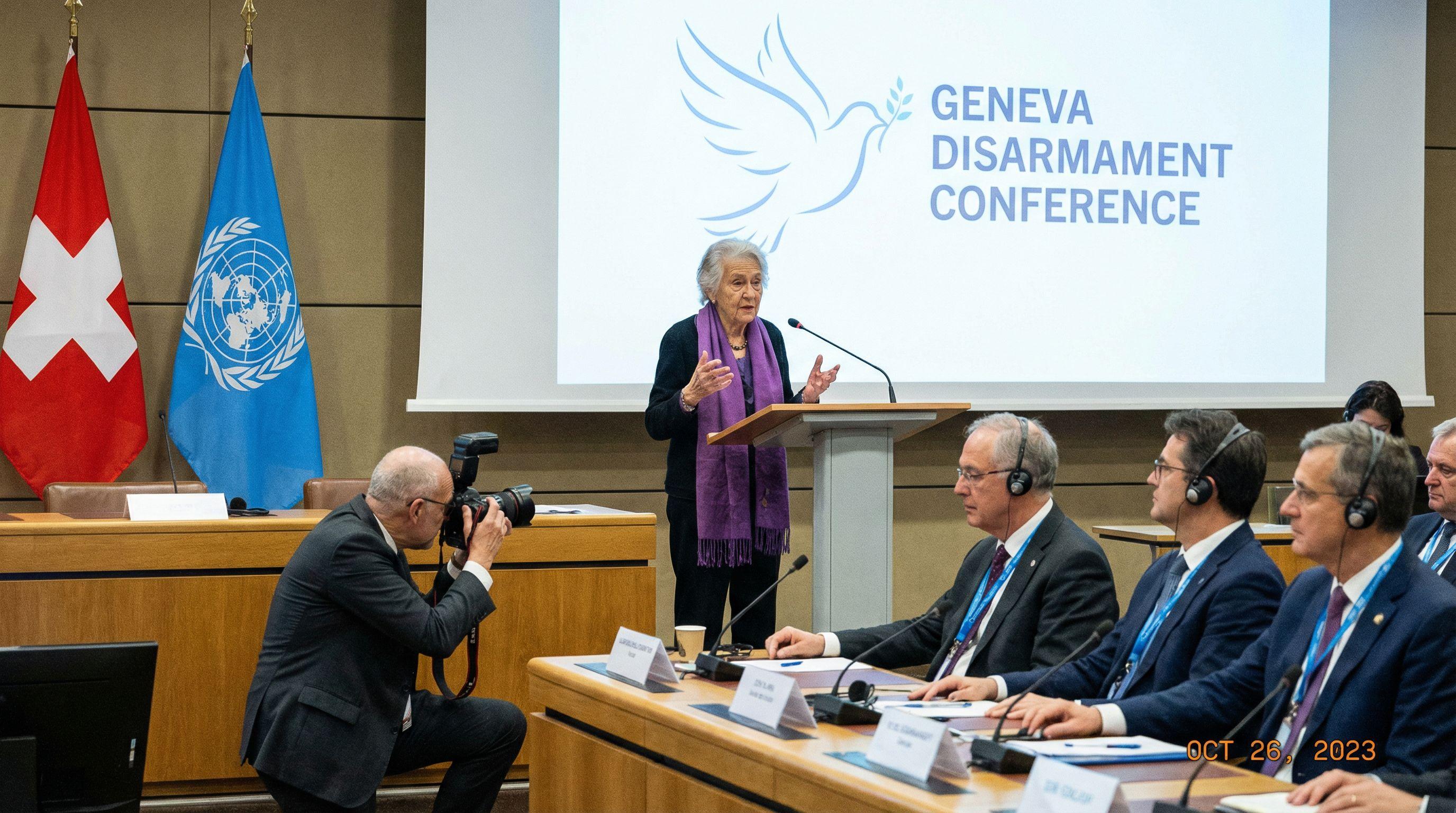 Hiroshima Survivor's Peace Message Resonates in Switzerland