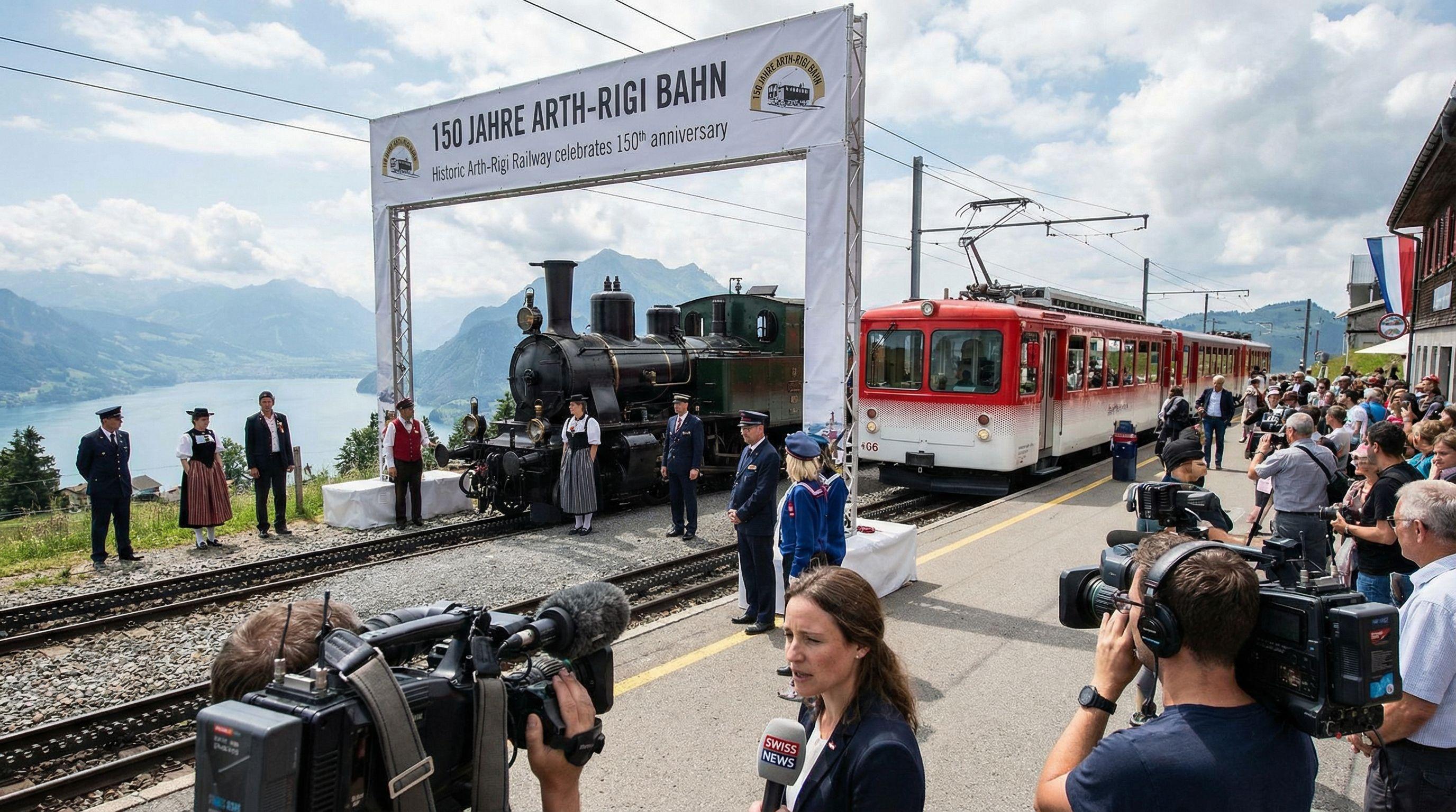 Historic Arth-Rigi Railway celebrates 150th anniversary