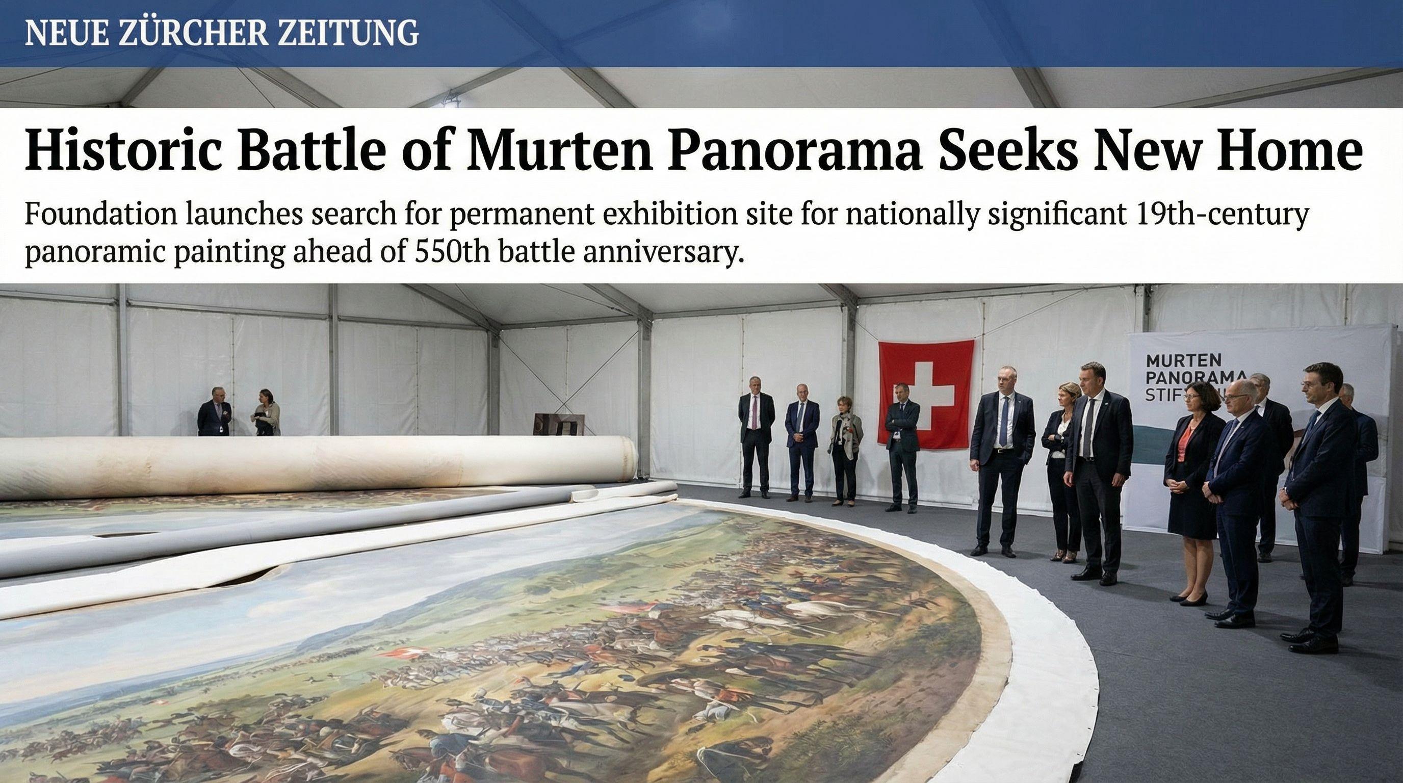 Historic Battle of Murten Panorama Seeks New Home