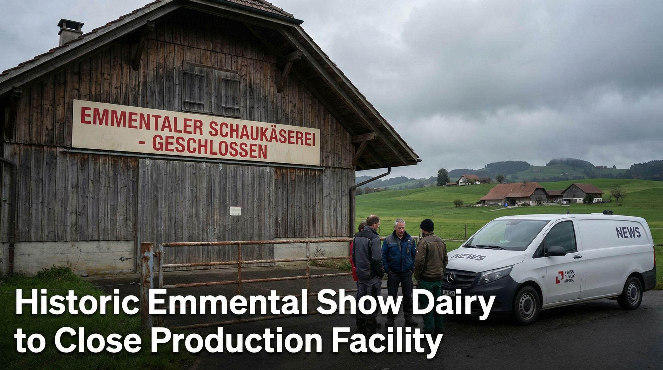 Historic Emmental Show Dairy to Close Production Facility