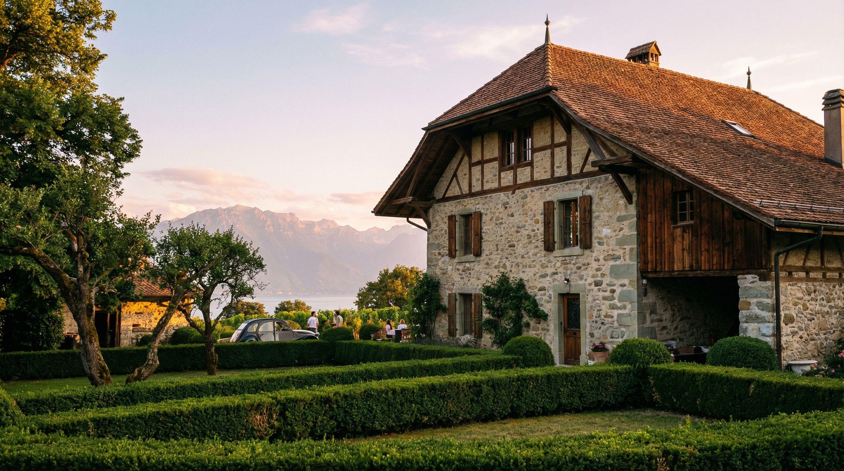 Historic Hepburn Villa Listed for CHF19M in Swiss Market
