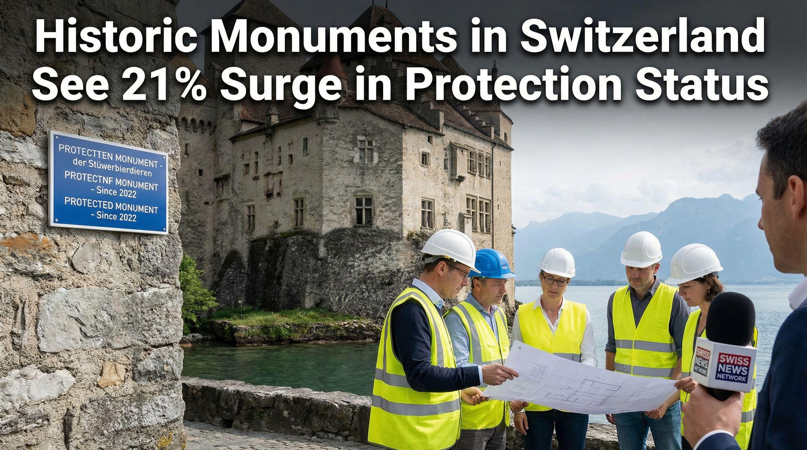 Historic Monuments in Switzerland See 21% Surge in Protection Status