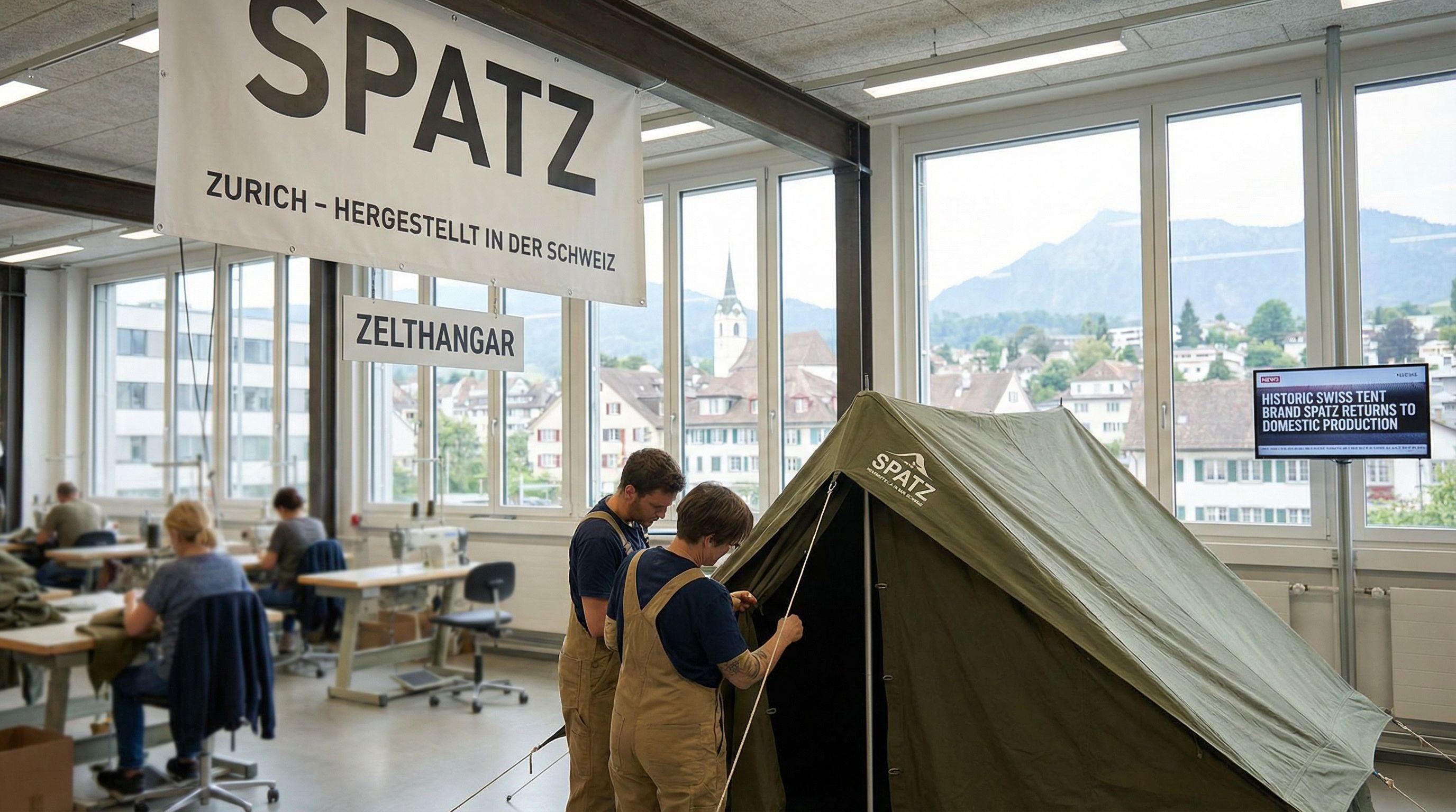 Historic Swiss Tent Brand Spatz Returns to Domestic Production