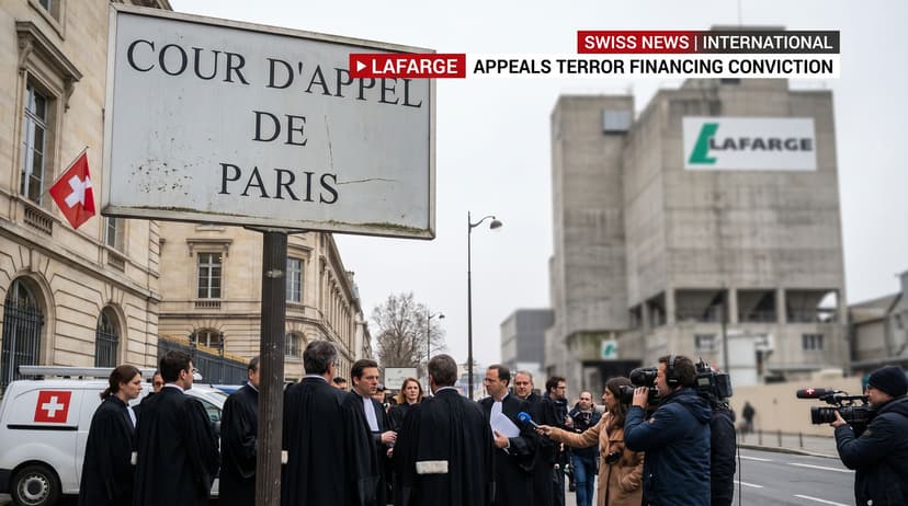 Swiss-Owned Lafarge Appeals Conviction for Financing Terrorism in Syria