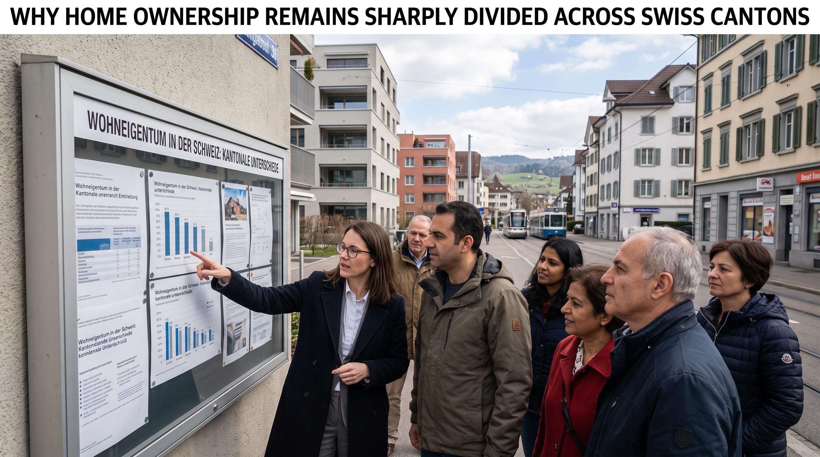 Why home ownership remains sharply divided across Swiss cantons