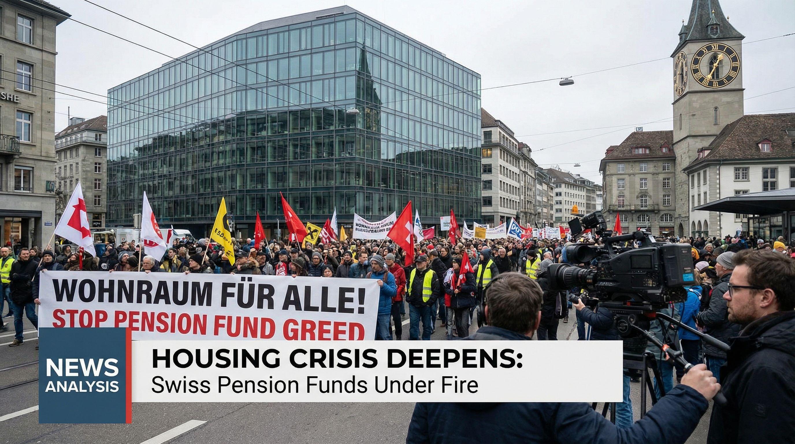 Housing Crisis Deepens: Swiss Pension Funds Under Fire for Real Estate Role