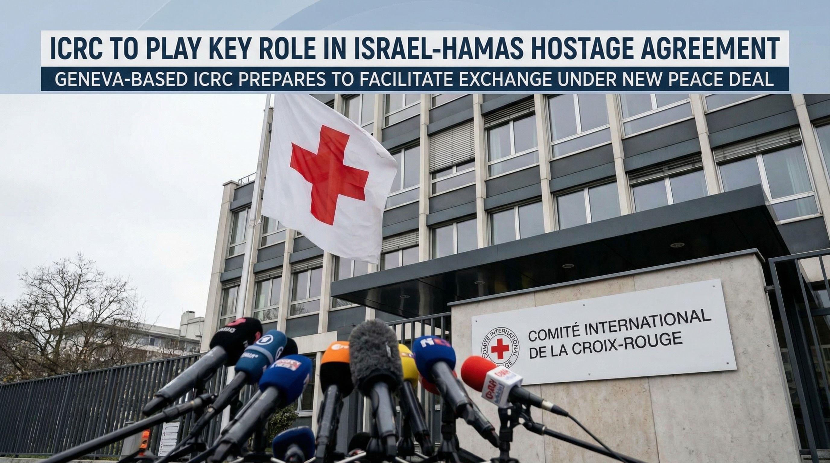 ICRC to Play Key Role in Israel-Hamas Hostage Agreement