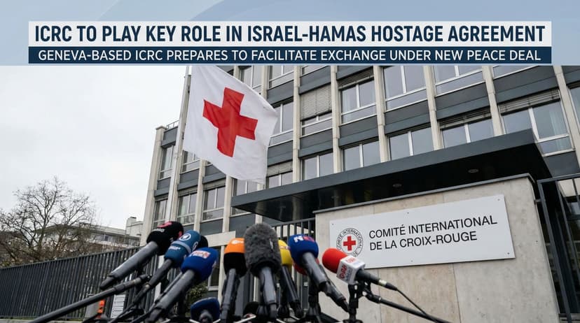 ICRC to Play Key Role in Israel-Hamas Hostage Agreement