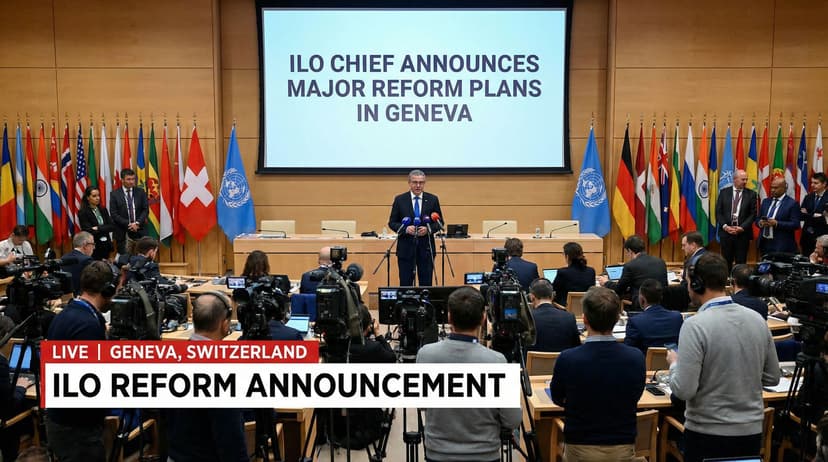 ILO Chief Announces Major Reform Plans in Geneva