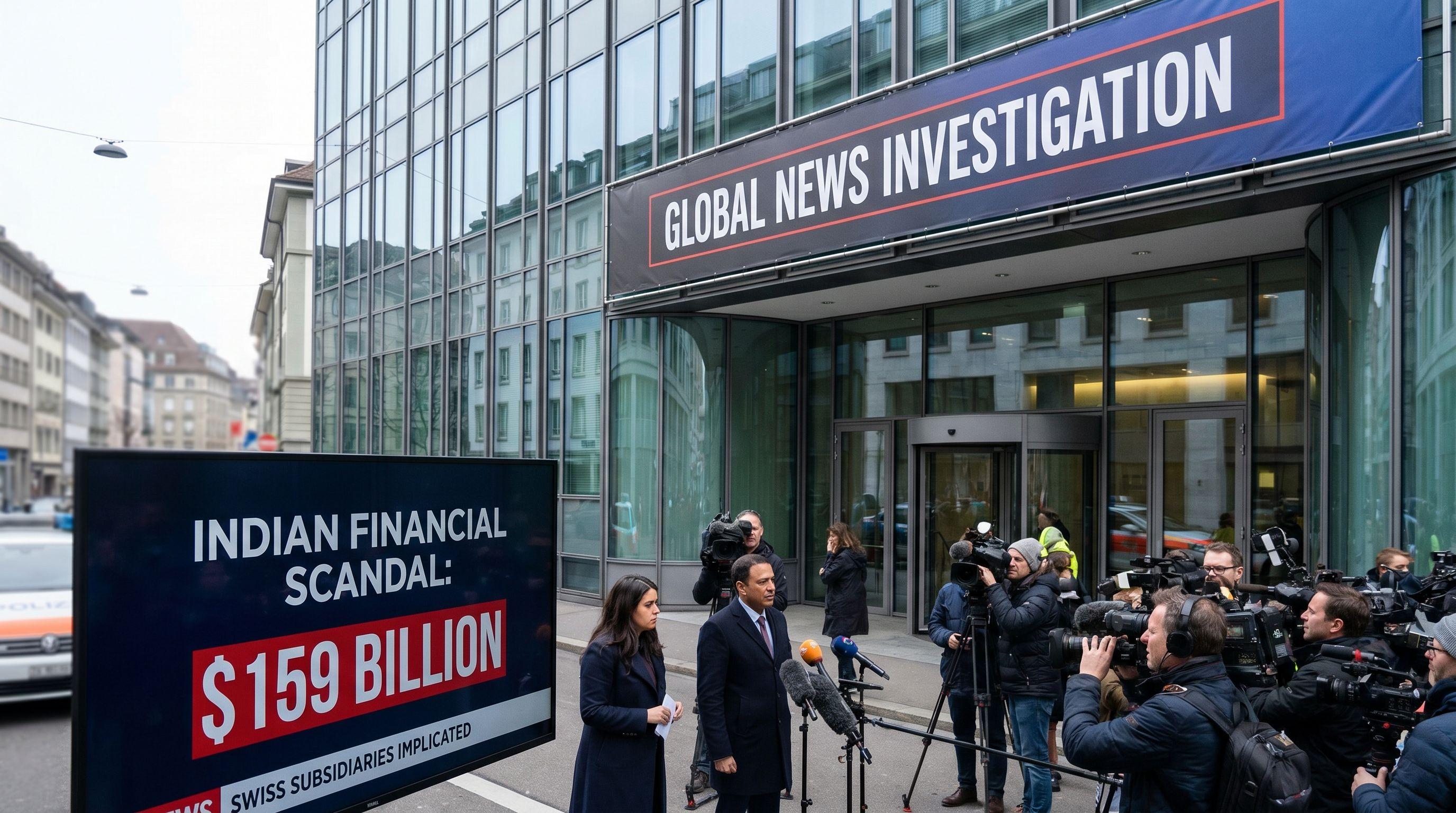 Indian Financial Scandal Worth $159 Billion Implicates Swiss Subsidiaries