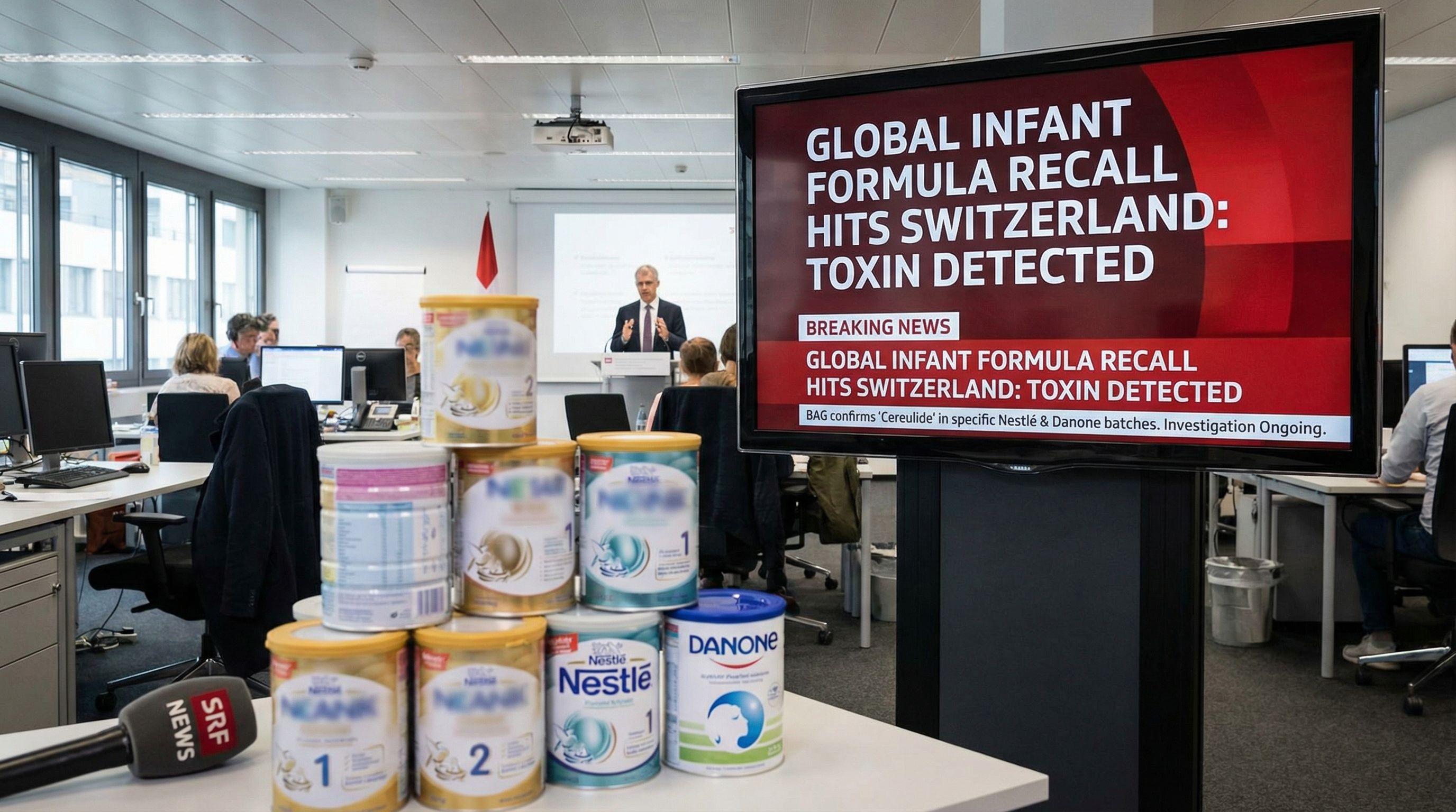 Global Infant Formula Recall Hits Switzerland as Toxin Is Detected in Samples