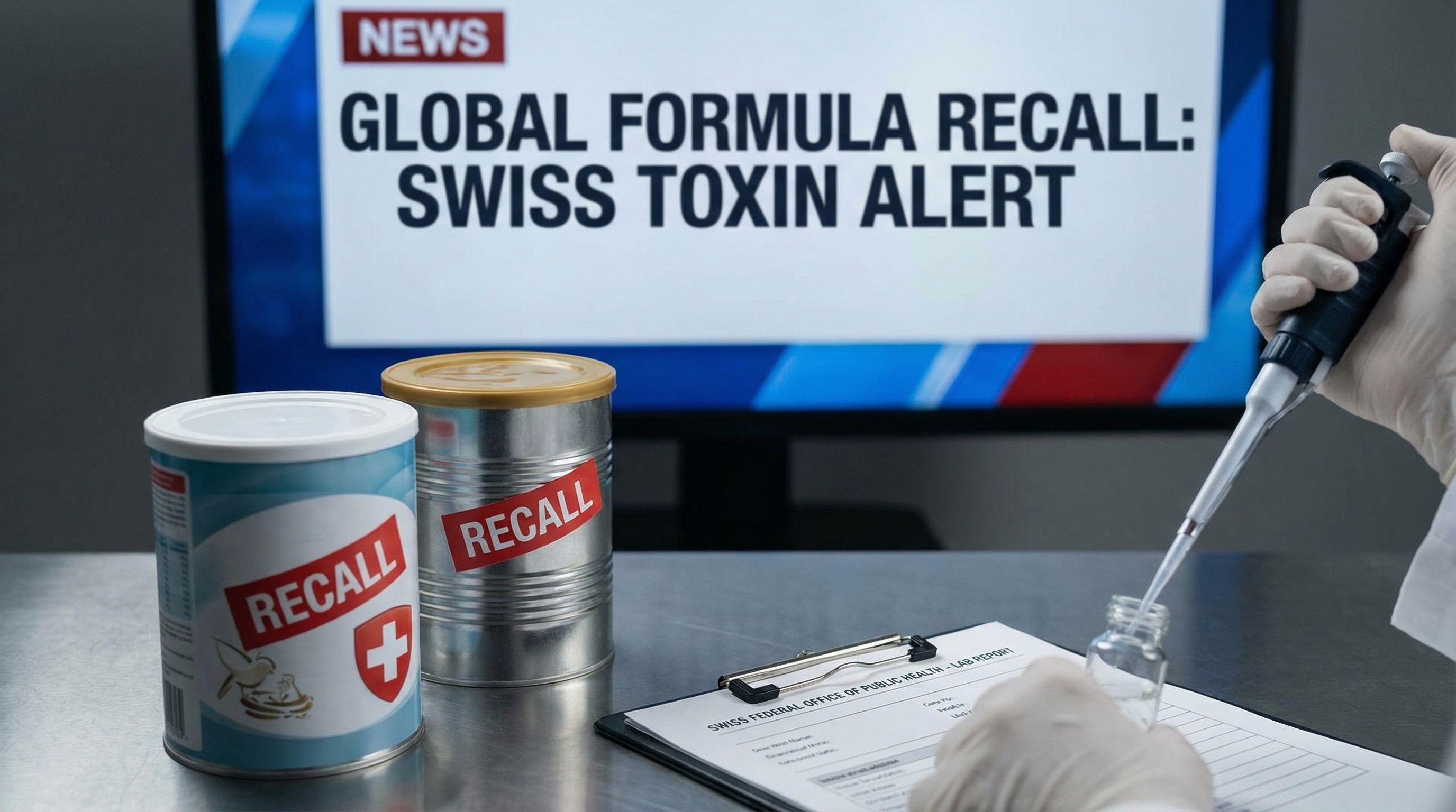 Infant Formula Scare: Toxin Found in Swiss Samples Amid Global Recalls