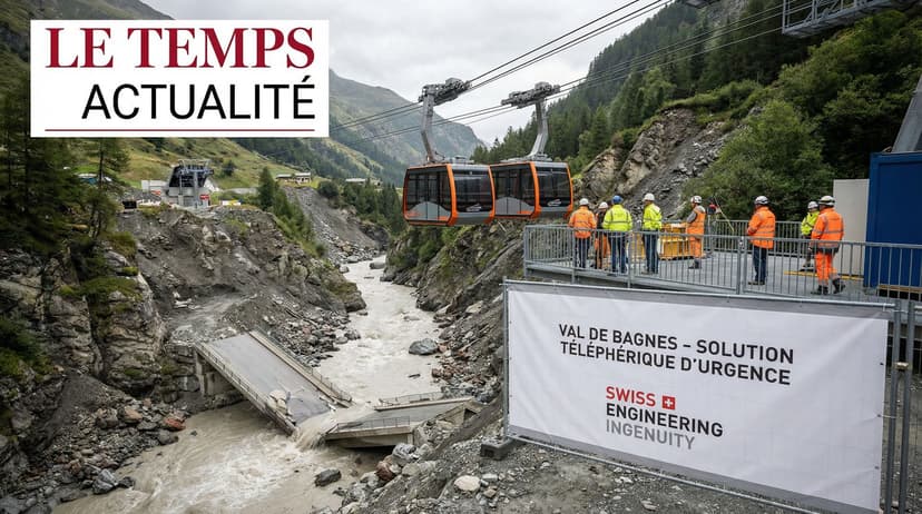 Innovative Cable Car Solution for Storm-Damaged Valley