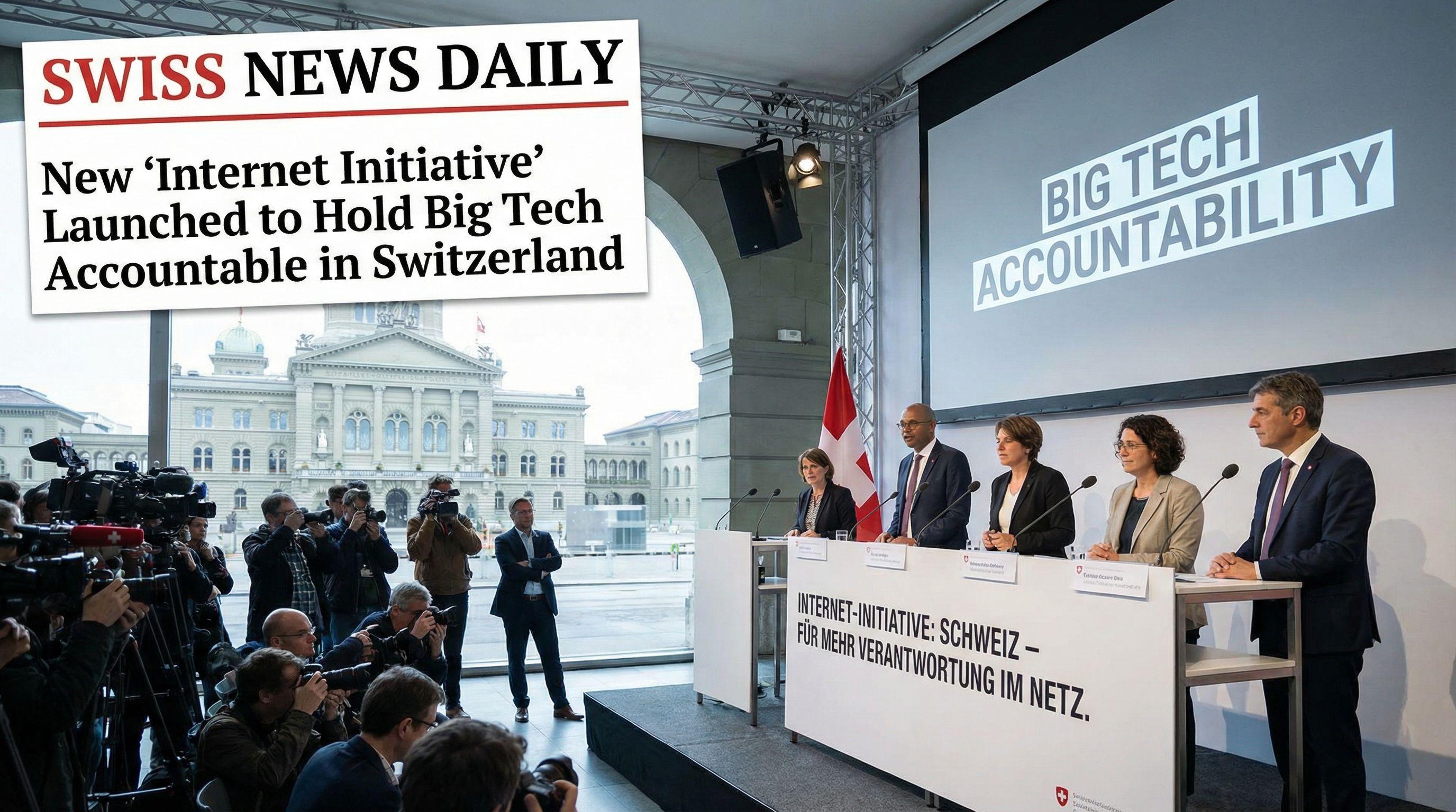 New 'Internet Initiative' Launched to Hold Big Tech Accountable in Switzerland