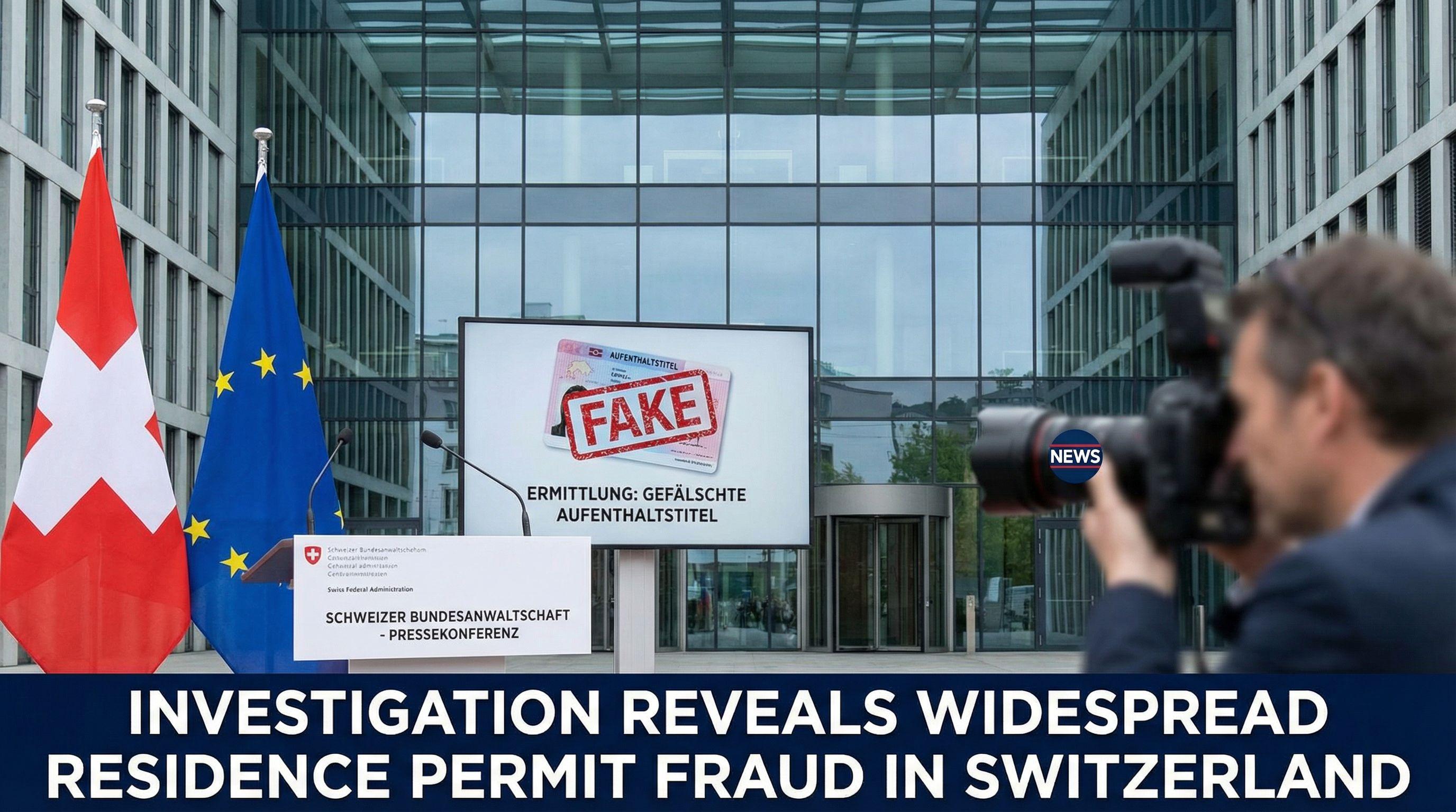 Investigation Reveals Widespread Residence Permit Fraud in Switzerland