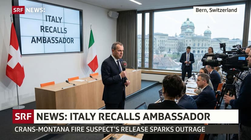 Italy Recalls Ambassador as Crans-Montana Fire Suspect's Release Sparks Outrage