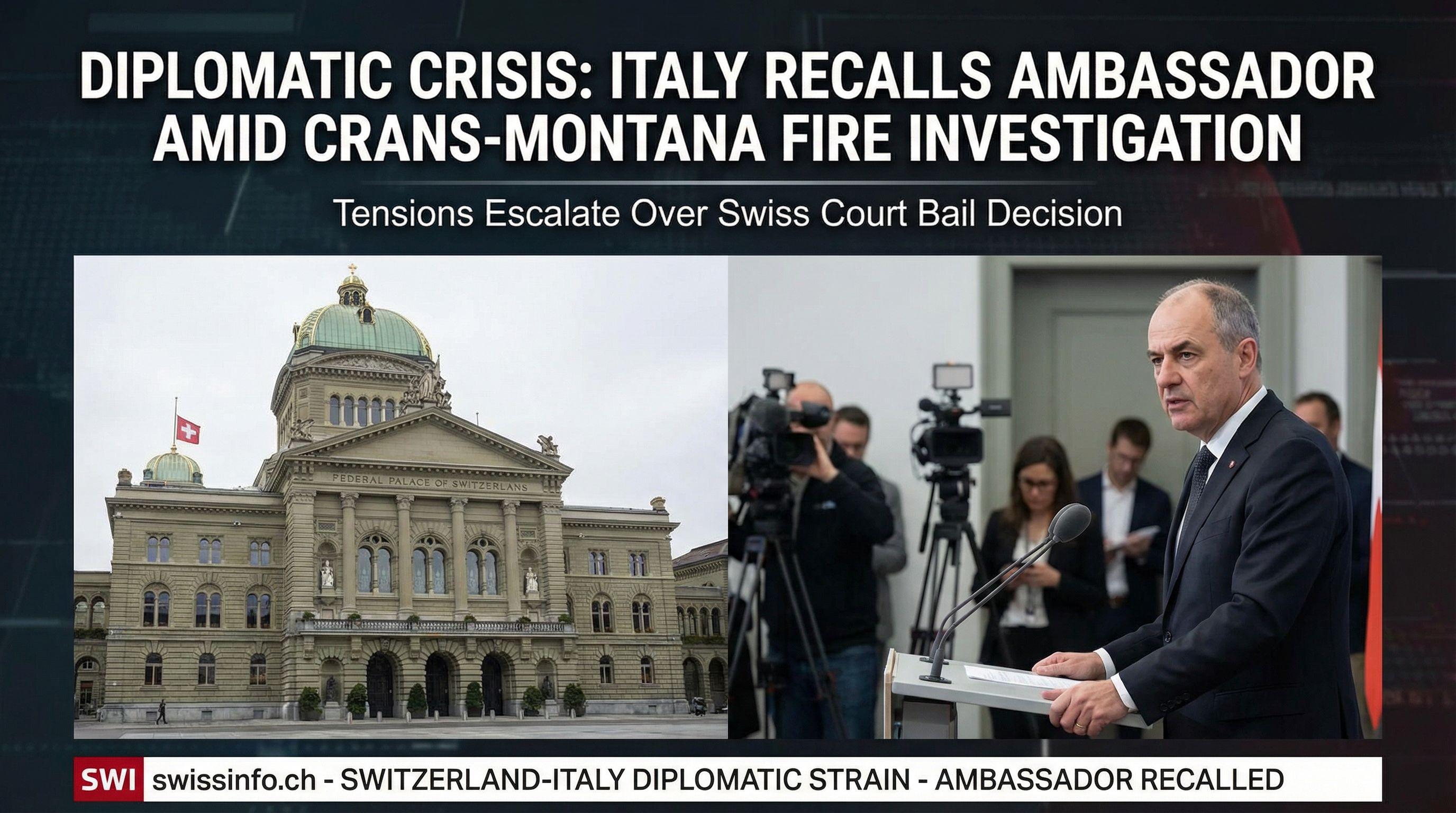 Diplomatic Crisis: Italy Recalls Ambassador Amid Crans-Montana Fire Investigation