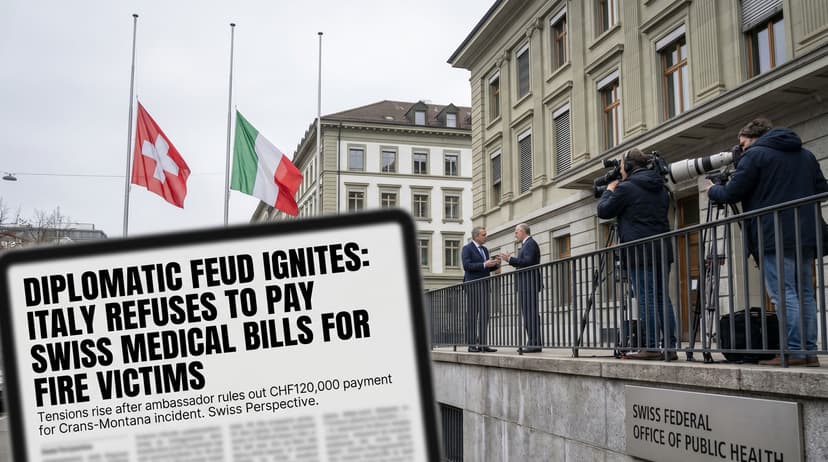 Diplomatic Feud Ignites as Italy Refuses to Pay Swiss Medical Bills for Fire Victims