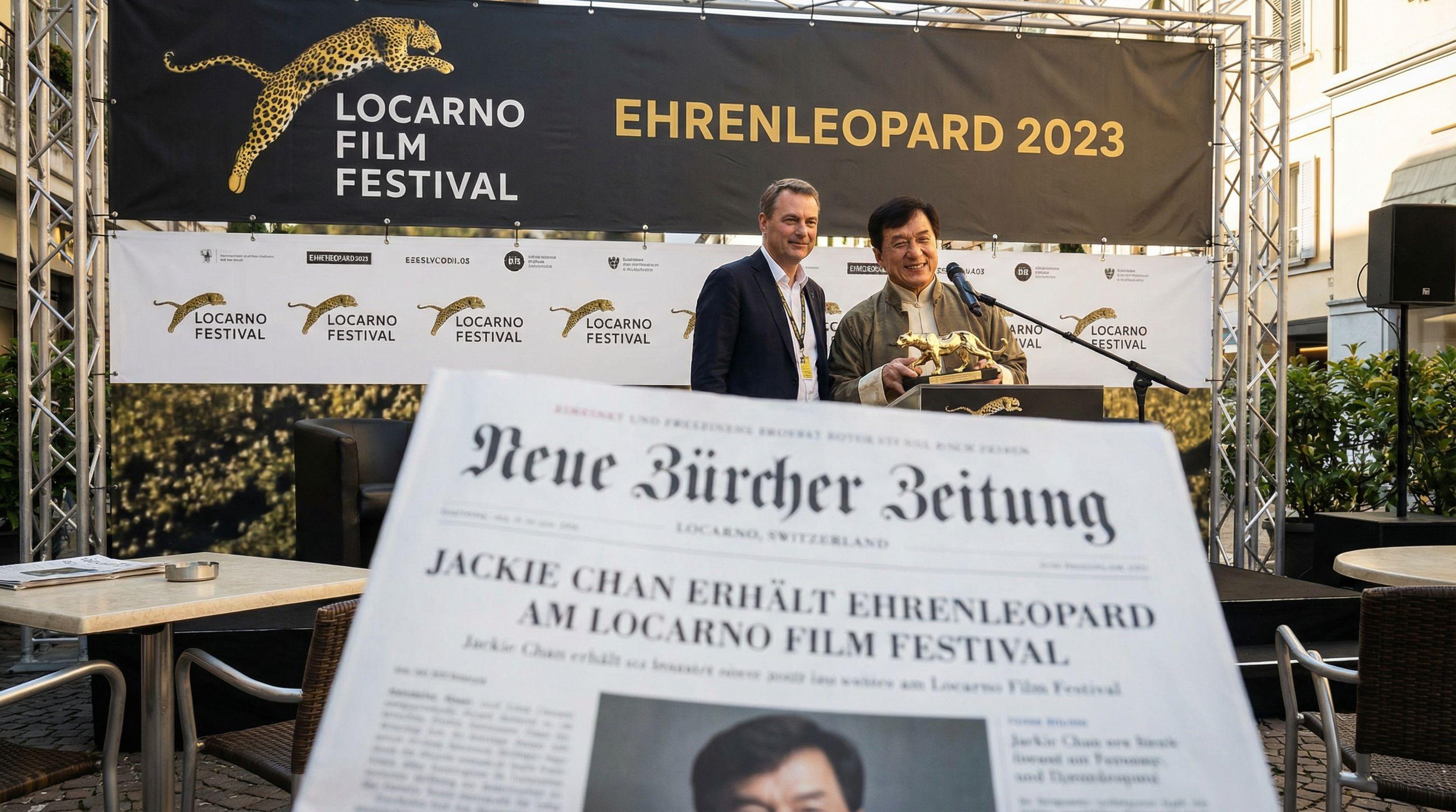 Jackie Chan to Receive Honorary Award at Locarno Film Festival