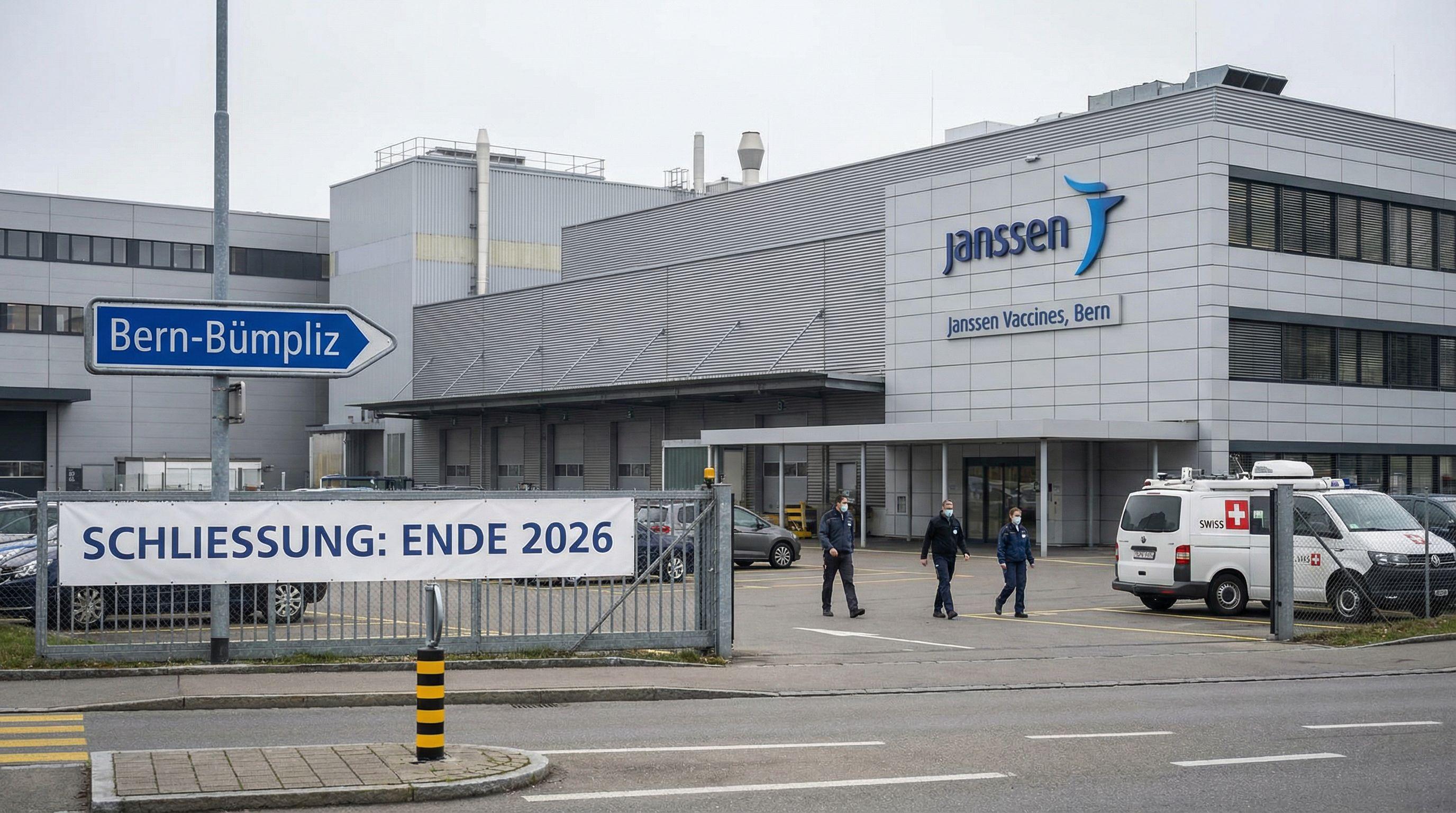 Vaccine Manufacturer Janssen to Shutter Bern Plant by End of 2026