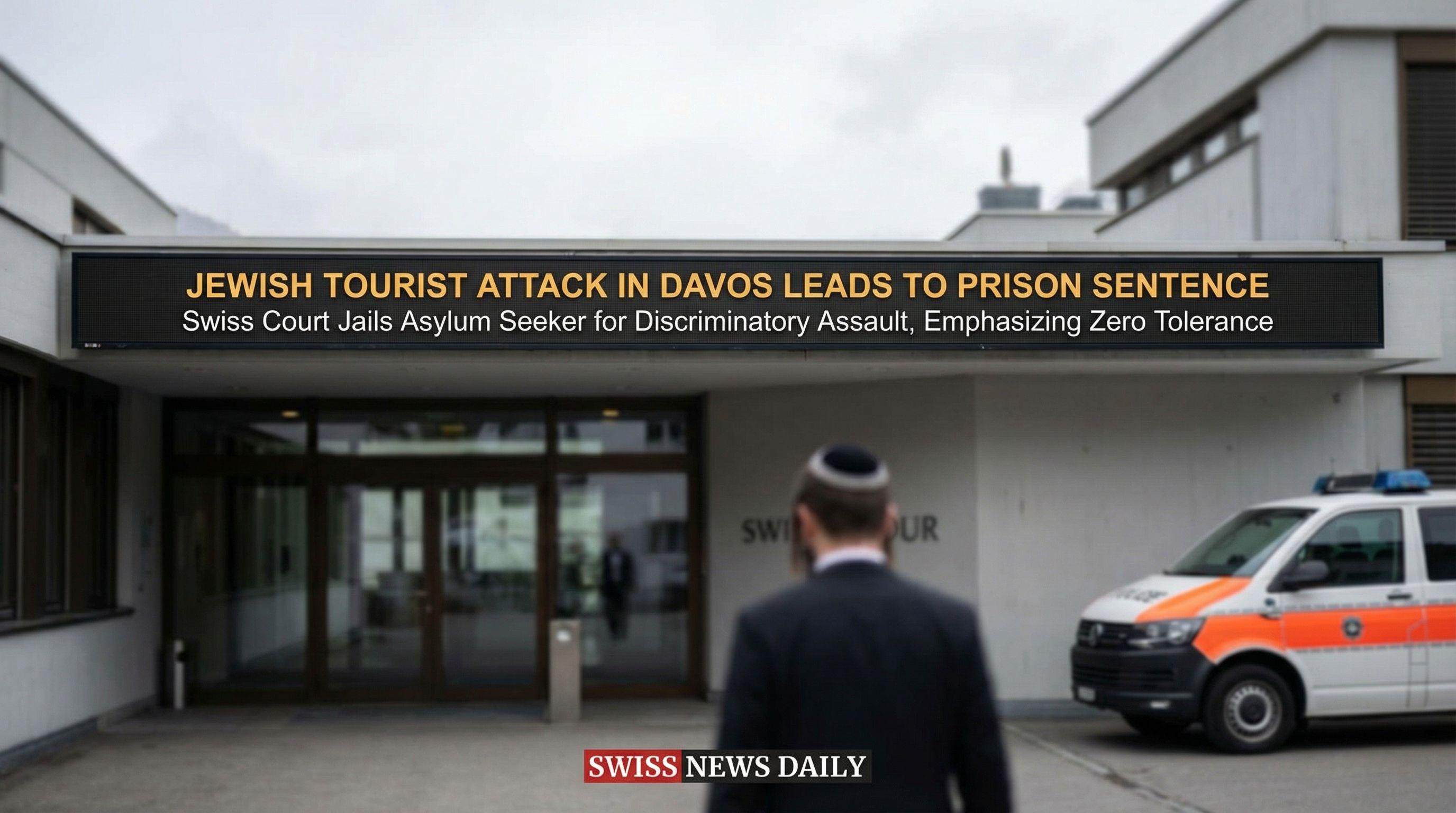 Jewish tourist attack in Davos leads to prison sentence